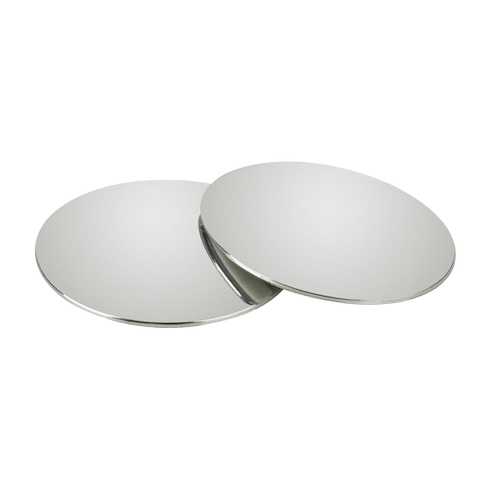 2xBlind Spot Mirror Adhesive Back Adjustable Accessory for Truck Van Cars
