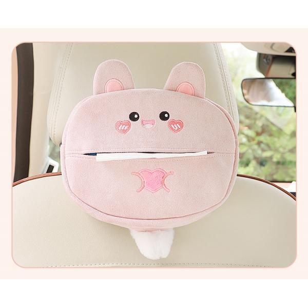 Cute Car Tissue Holder Soft Cartoon Car Tissue Holder for Bathroom Auto Style A