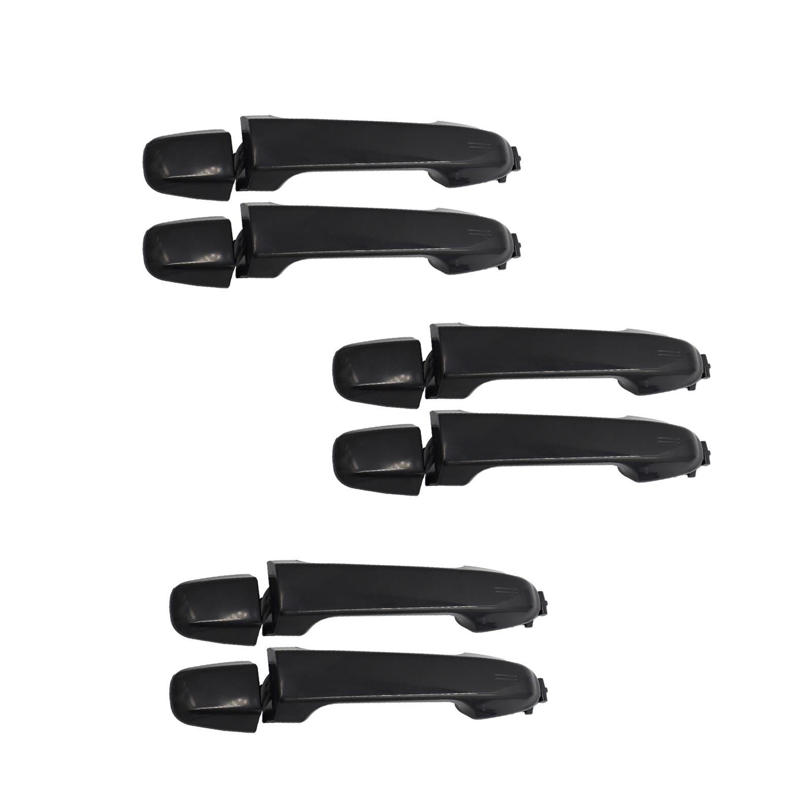 2x Door Handle Automotive Accessory for Toyota Camry Direct Replacement Rear left right