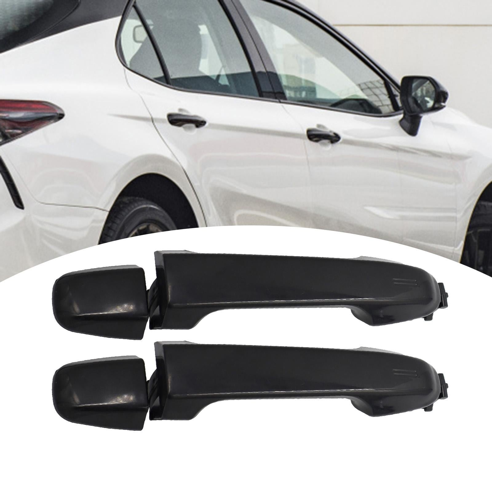 2x Door Handle Automotive Accessory for Toyota Camry Direct Replacement Front left right
