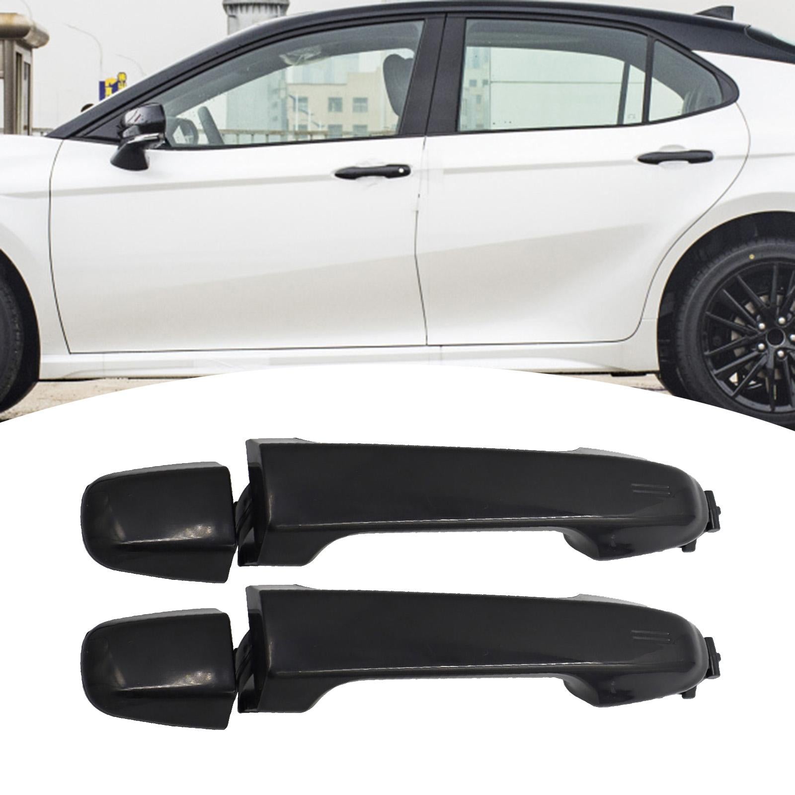 2x Door Handle Automotive Accessory for Toyota Camry Direct Replacement Front left right