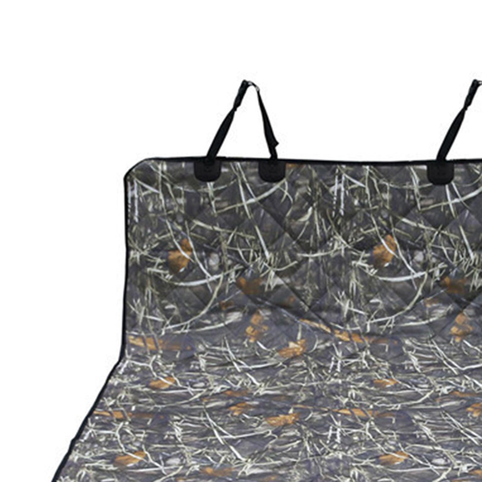 Car Dog Seat Protector Cargo Cover Liner 268x140cm Sturdy Tear Resistant Reed Camouflage