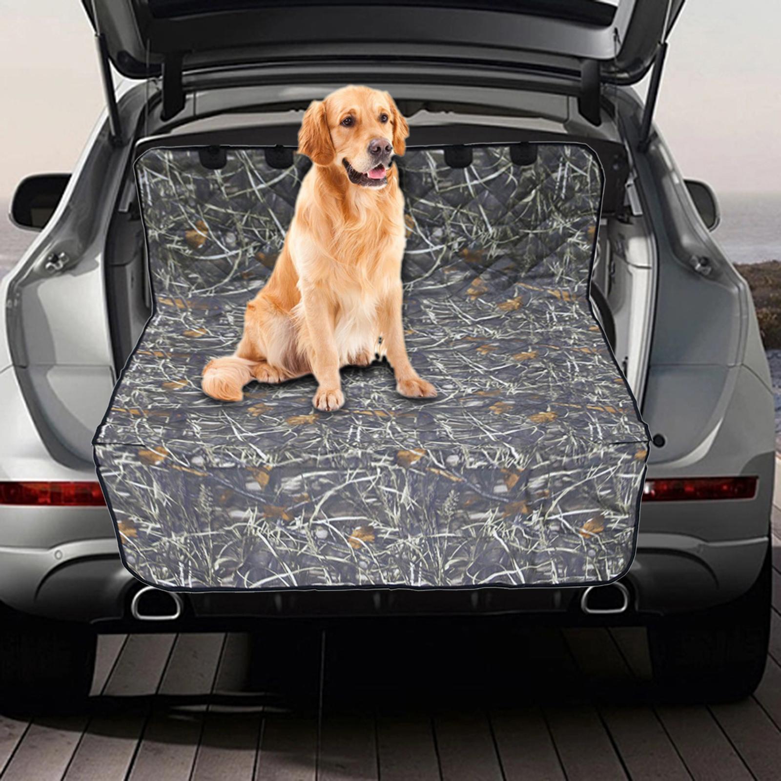 Car Dog Seat Protector Cargo Cover Liner 268x140cm Sturdy Tear Resistant Reed Camouflage