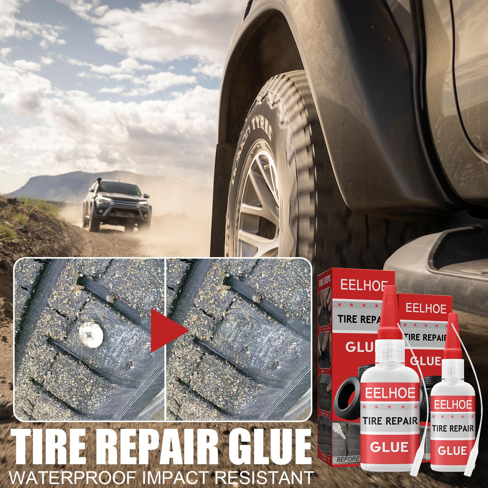 3xTire Repair Glue Durable Sole Repair Glue for Vehicles Belt Rubber Tube 30ml