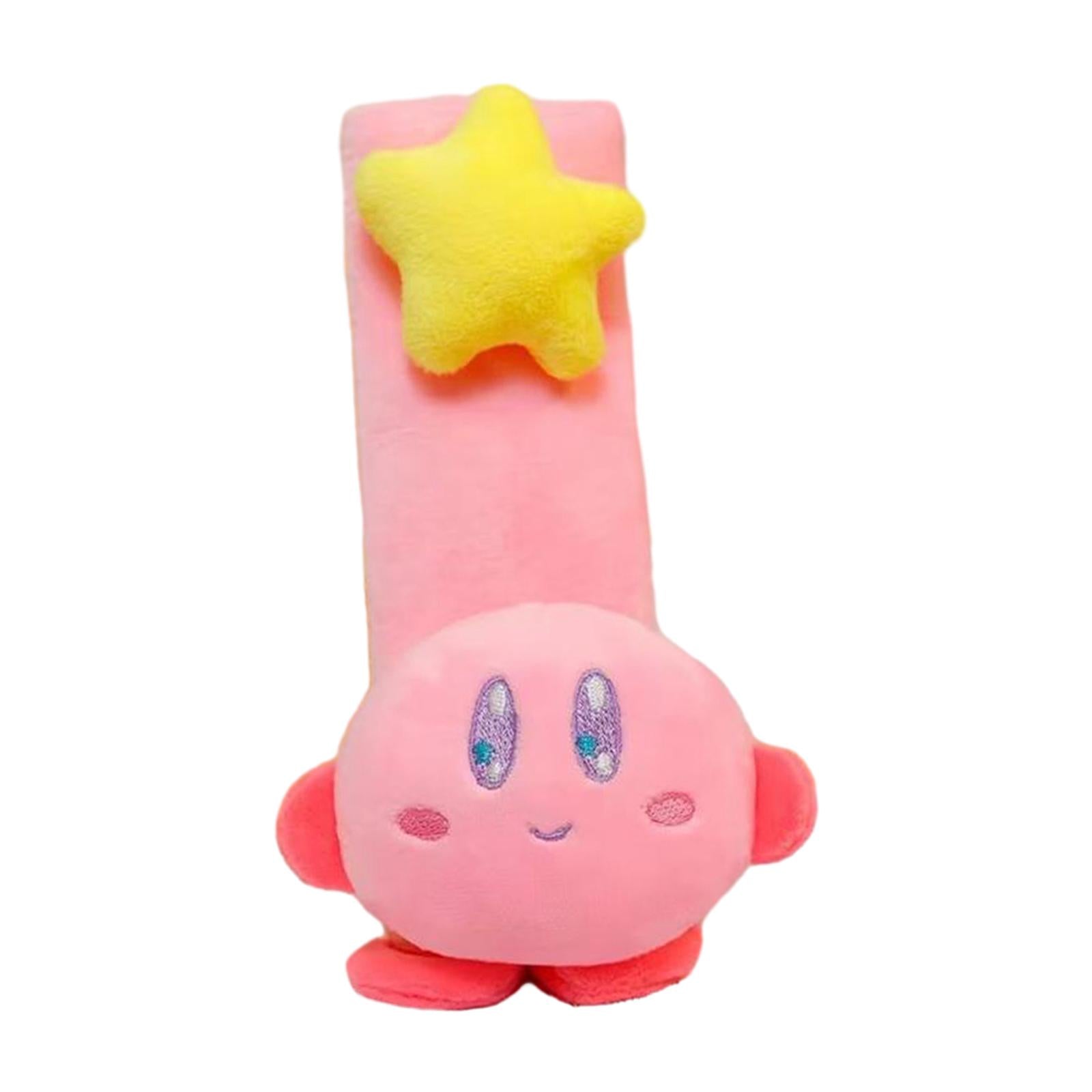 Seat Belt Cover Cushion Soft Auto Seat Belt Cover for Kirby Accessories Smile