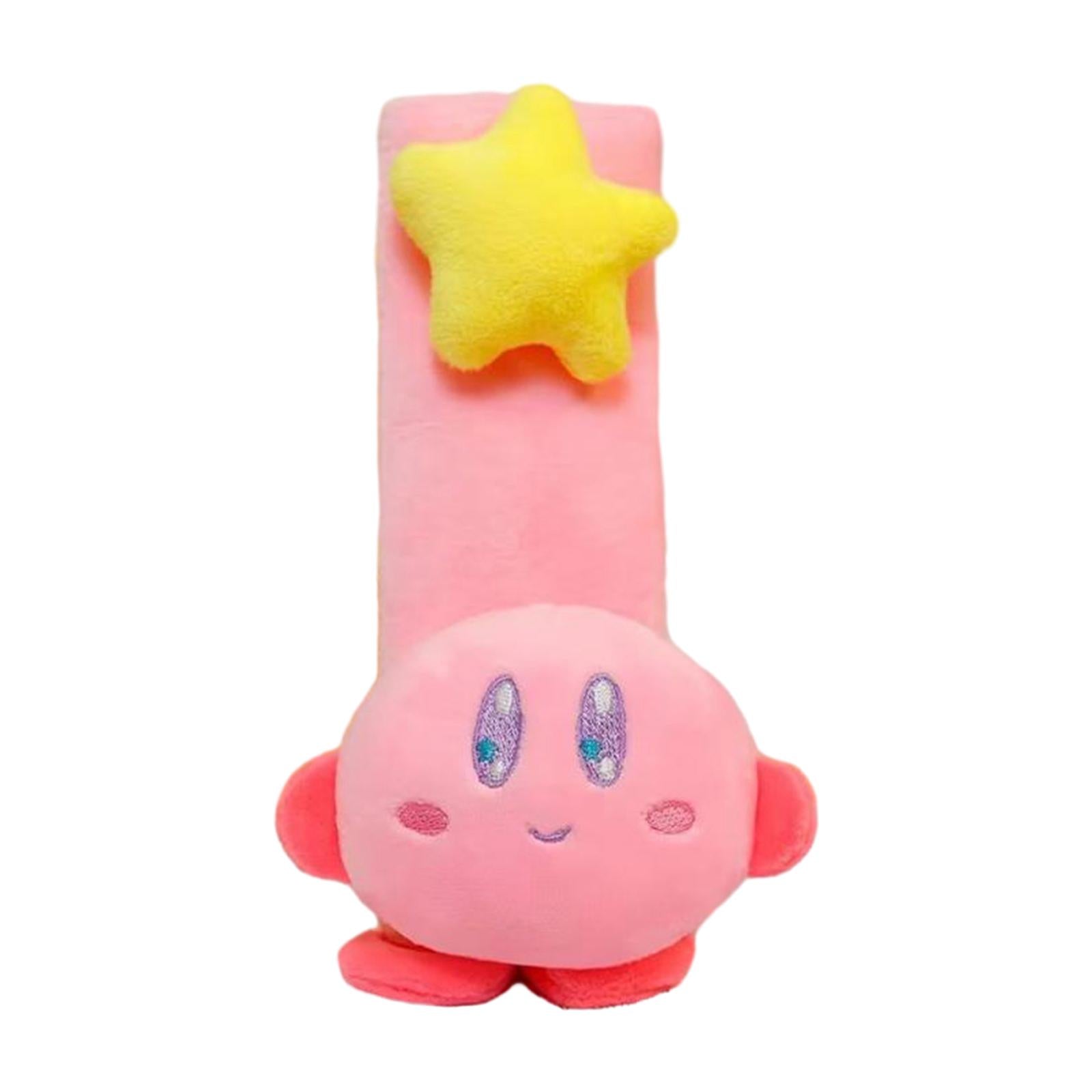 Seat Belt Cover Cushion Soft Auto Seat Belt Cover for Kirby Accessories Smile