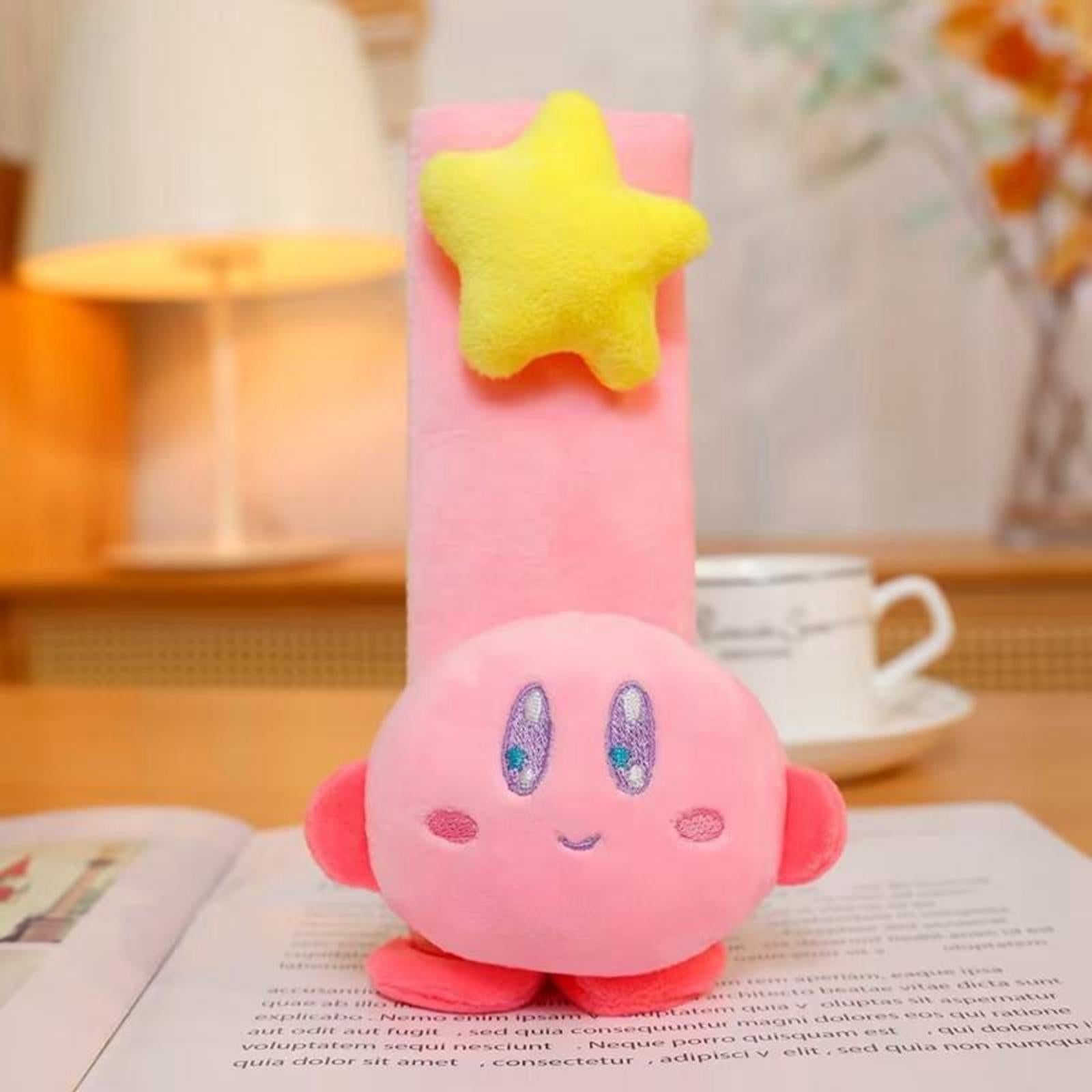 Seat Belt Cover Cushion Soft Auto Seat Belt Cover for Kirby Accessories Smile