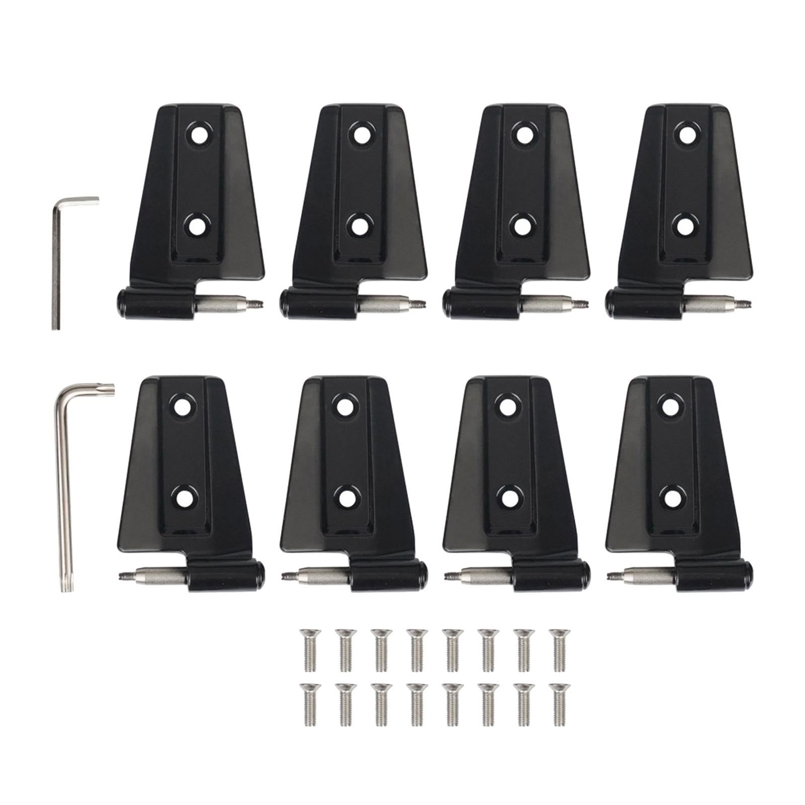4 Door Hinge Assembly Kit 55395384 Car for Jeep Wrangler 2007 - 2018 JK