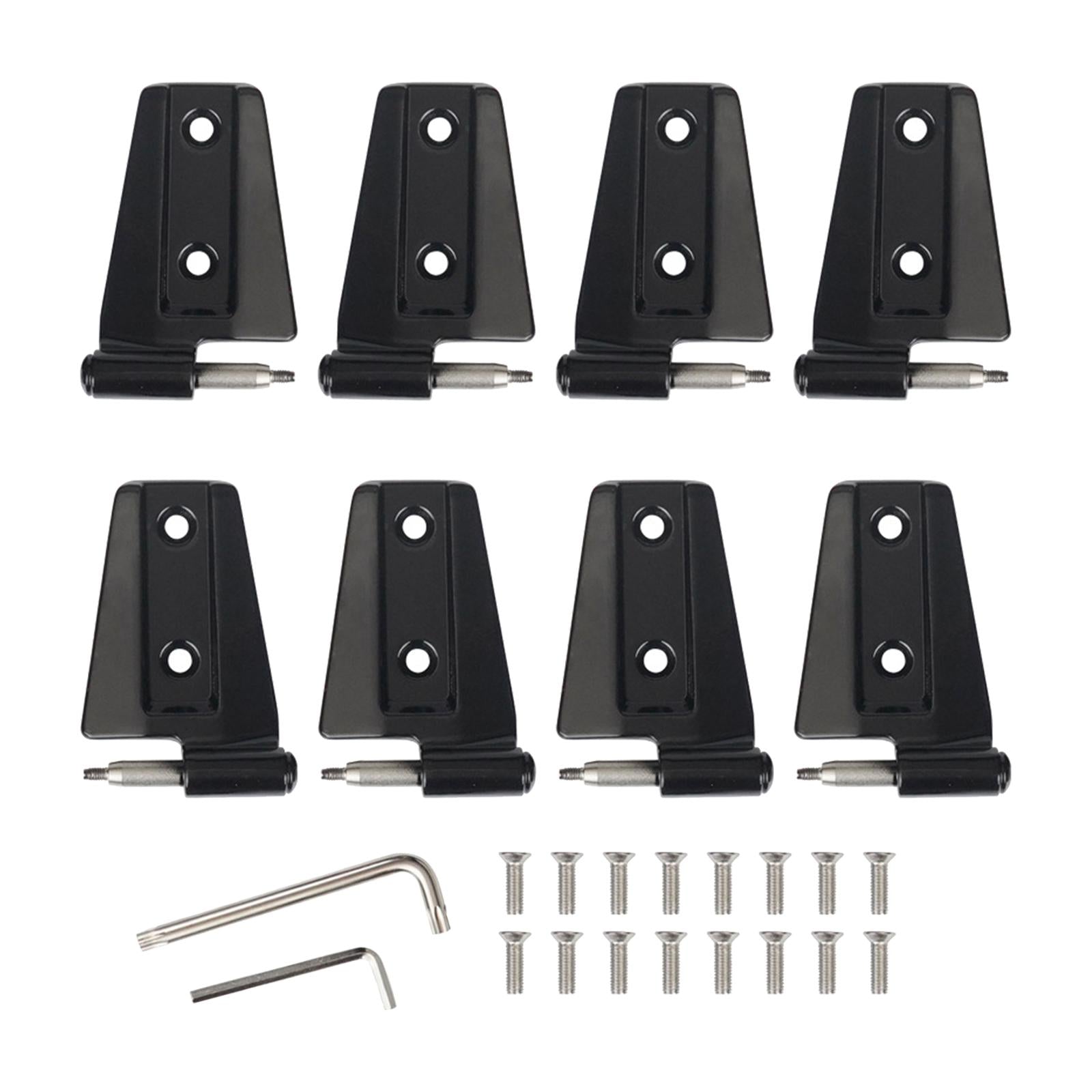 4 Door Hinge Assembly Kit 55395384 Car for Jeep Wrangler 2007 - 2018 JK