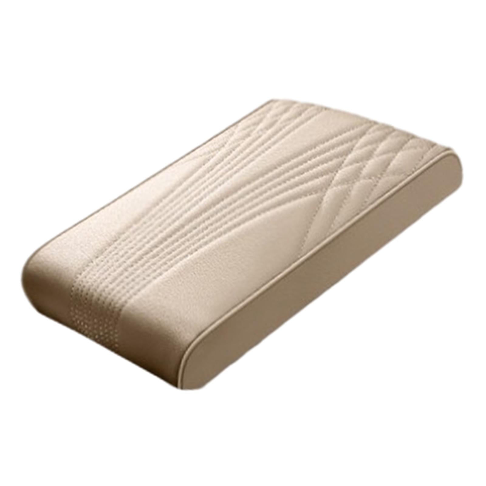 Car Center Console Cover Center Console Box Cushion Mat for Vehicle SUV Beige
