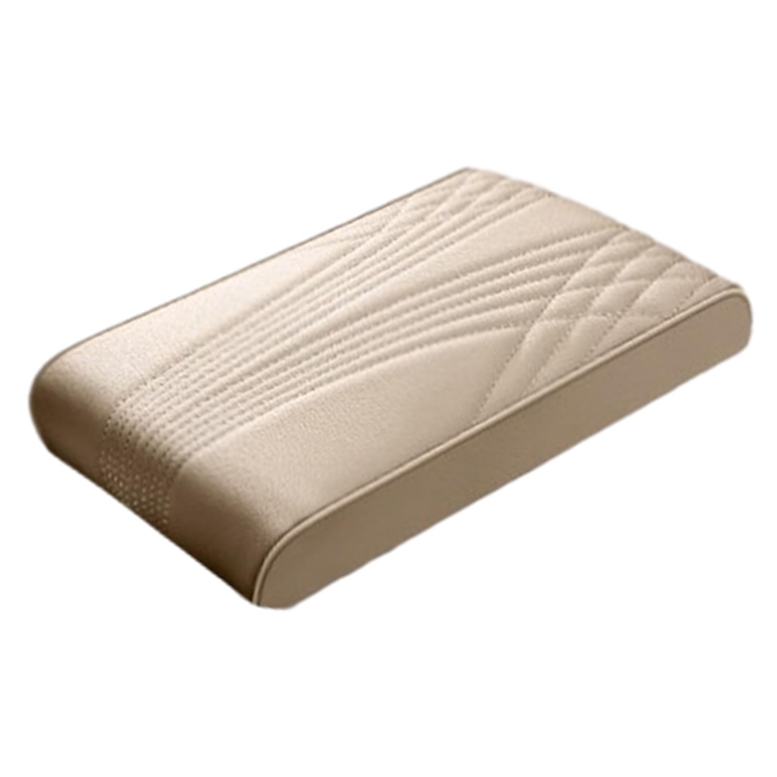 Car Center Console Cover Center Console Box Cushion Mat for Vehicle SUV Beige