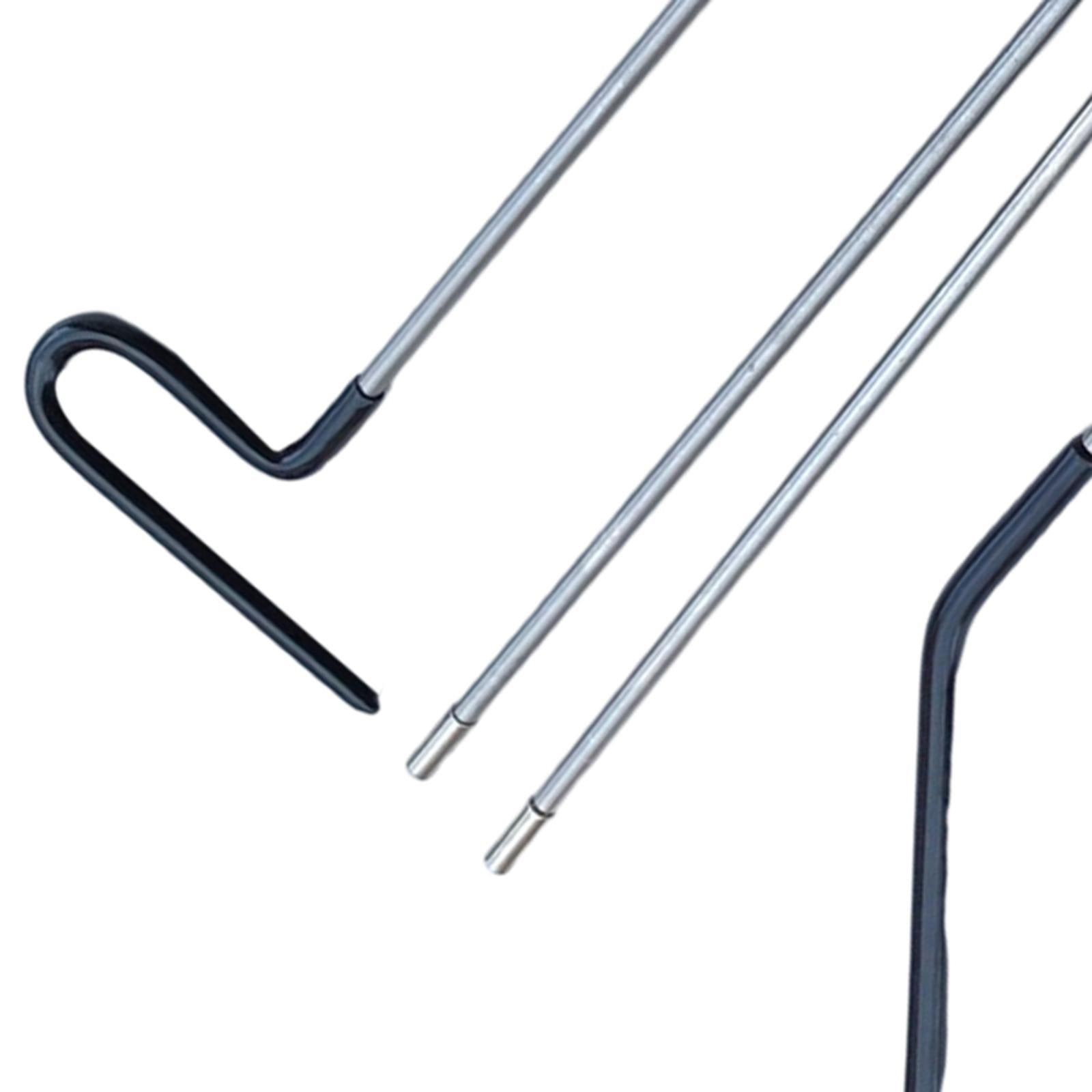 Car Access Long Reach Tool Set Interior Long Pins Puller Hook for Trucks D