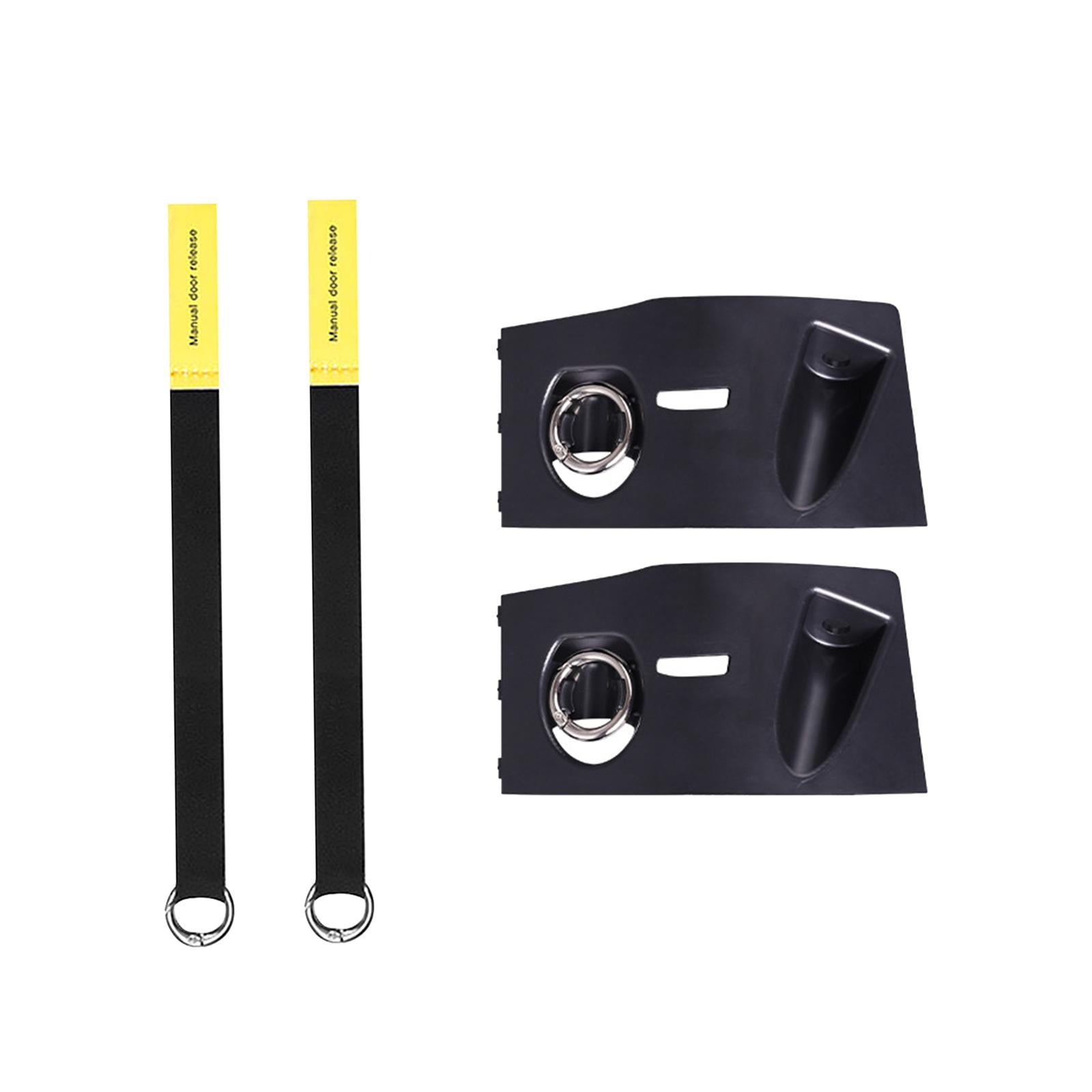2x Rear Door Mechanical Switch Handle Easy to Install for Tesla Model Y