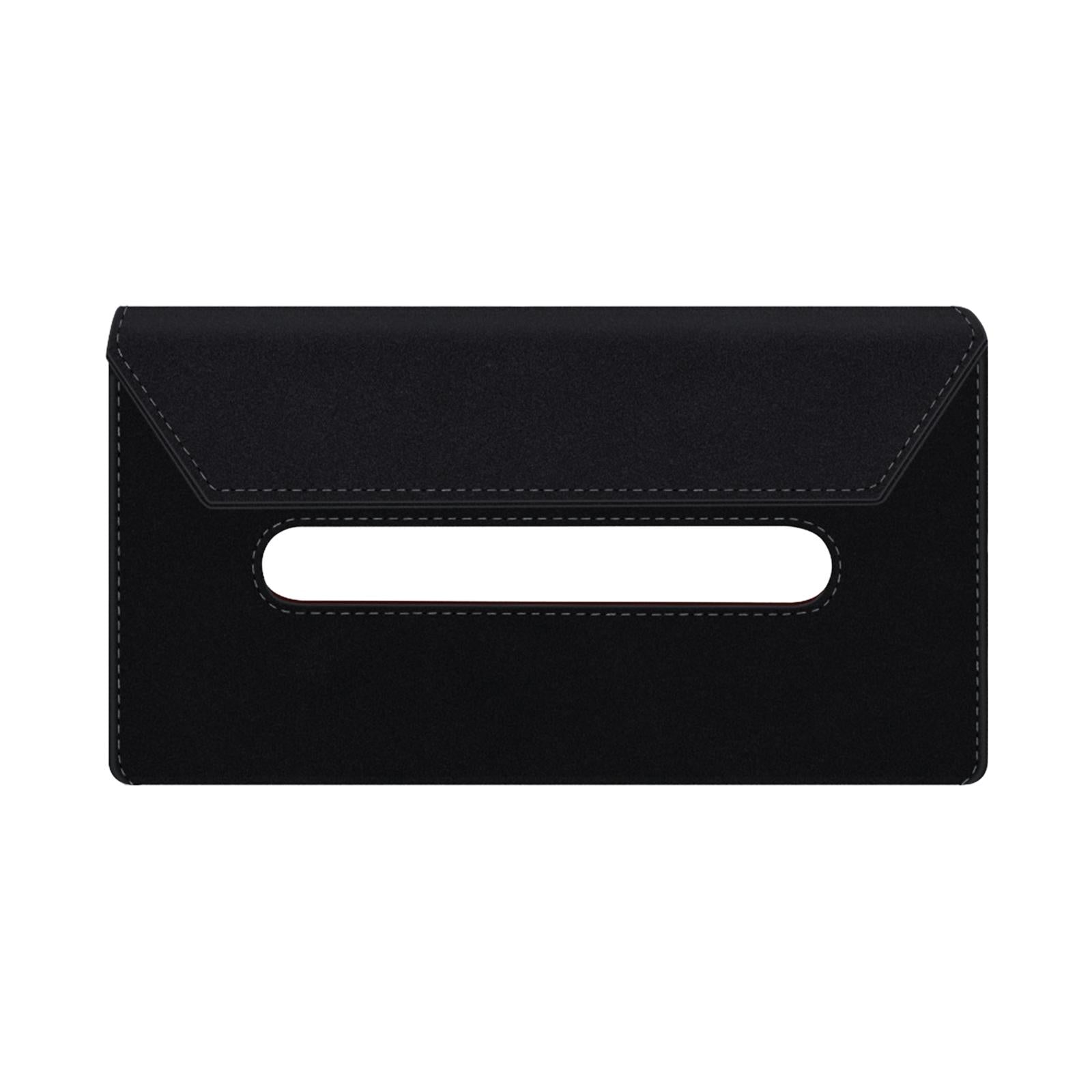 Sun Visor Napkin Holder Handy Car Visor Napkin Holder for Vehicle Truck Black