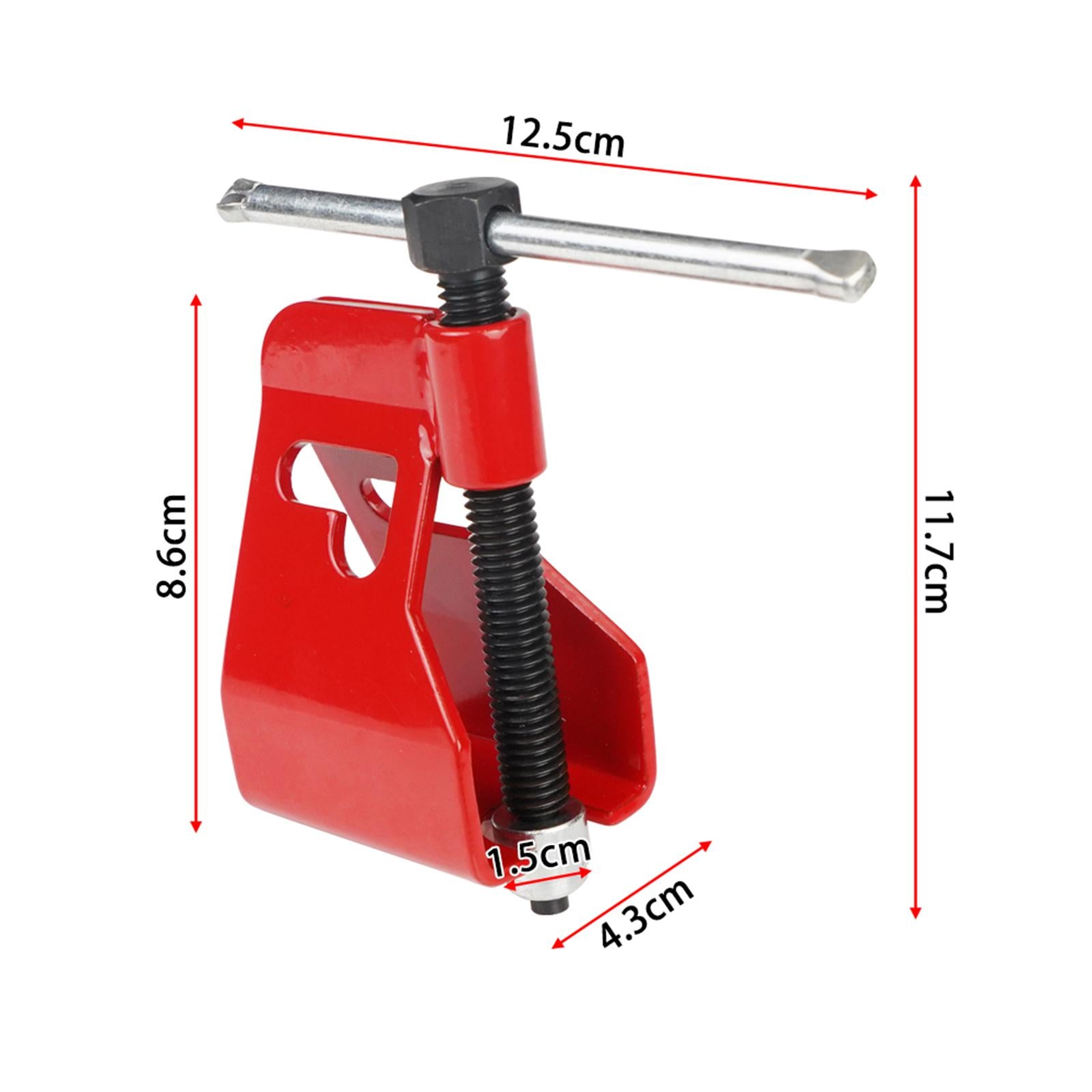 Compression Ring Removal Tool Ferrule Puller Wear Resistant Red Professional