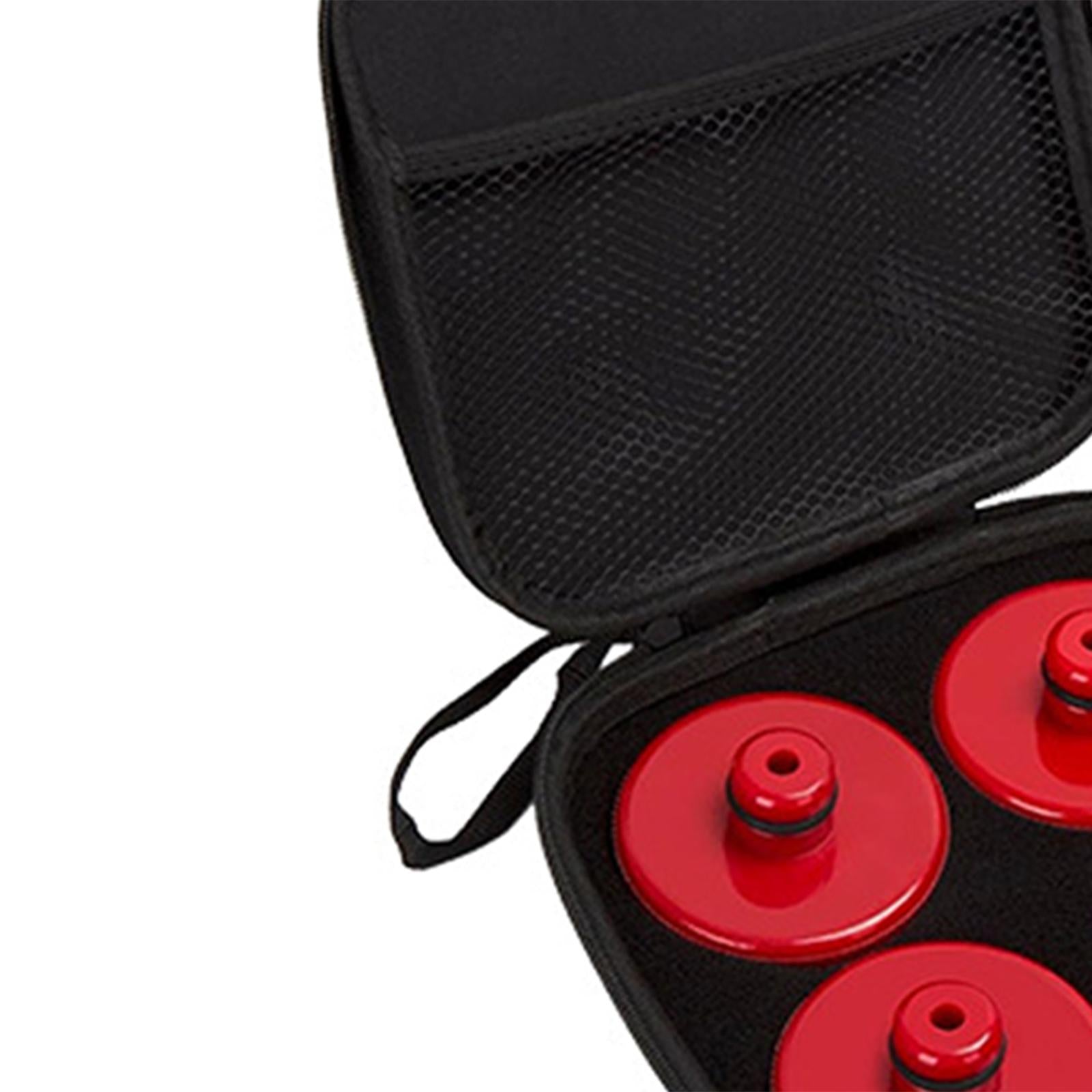Lifting Jack Pad Car Jack Protective Jacket Pad for Tesla Model S Y 3 x Red