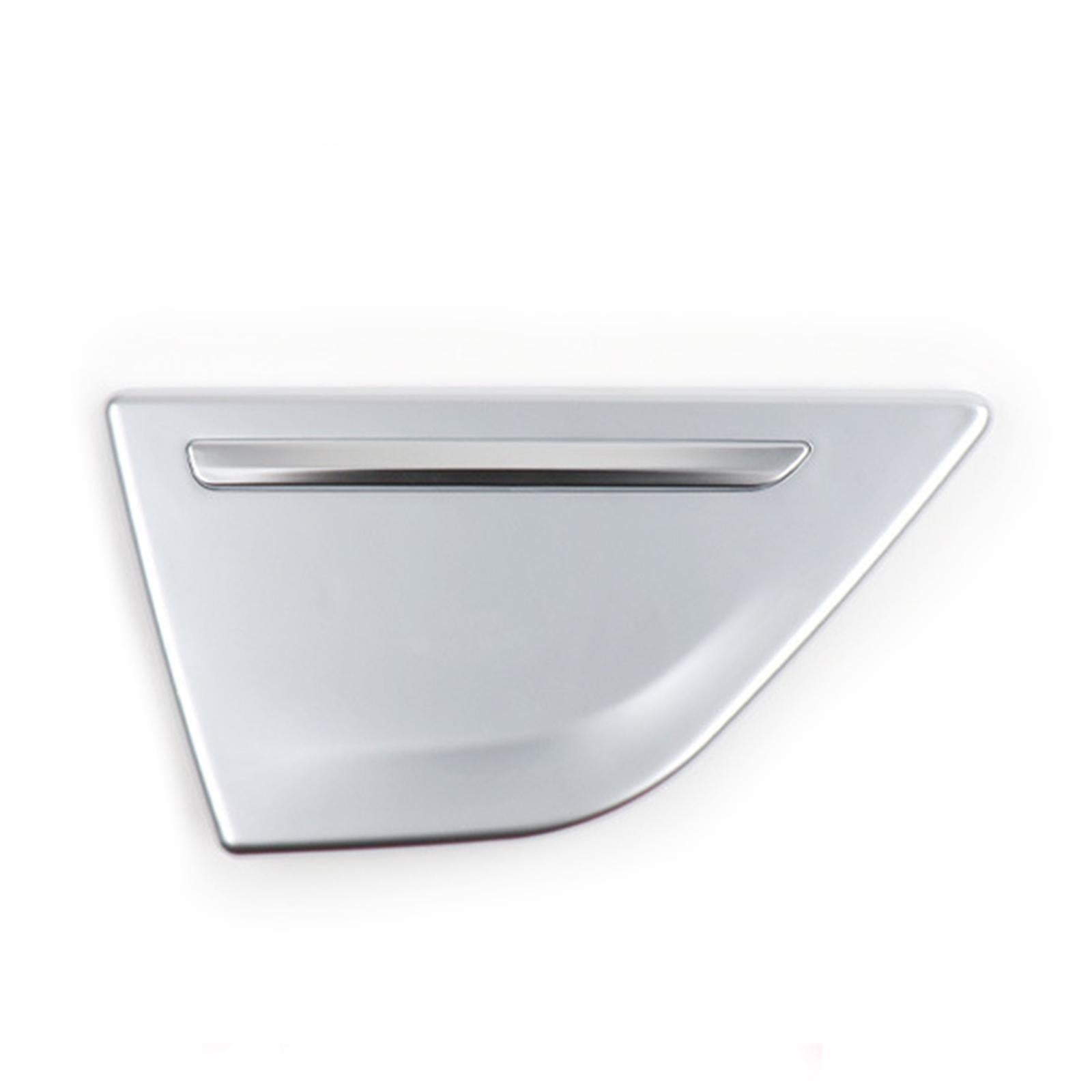 Ashtray Assembly Cover Decor Cover Accessories for BMW 730 7 Series Silver