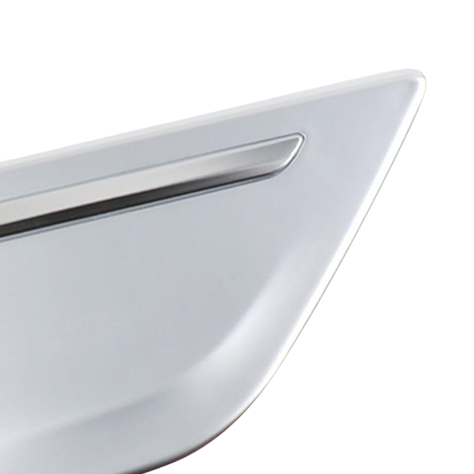 Ashtray Assembly Cover Decor Cover Accessories for BMW 730 7 Series Silver
