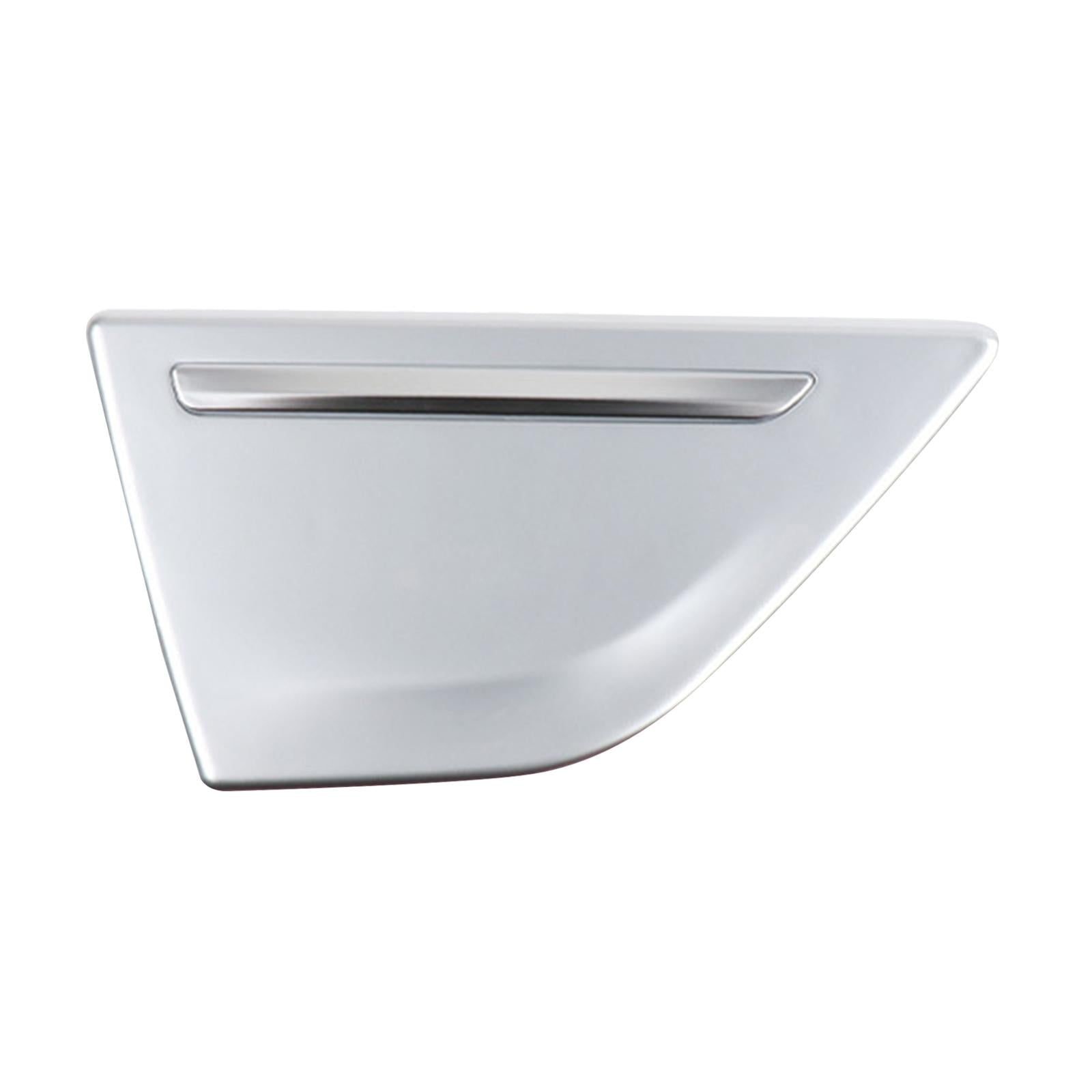 Ashtray Assembly Cover Decor Cover Accessories for BMW 730 7 Series Silver