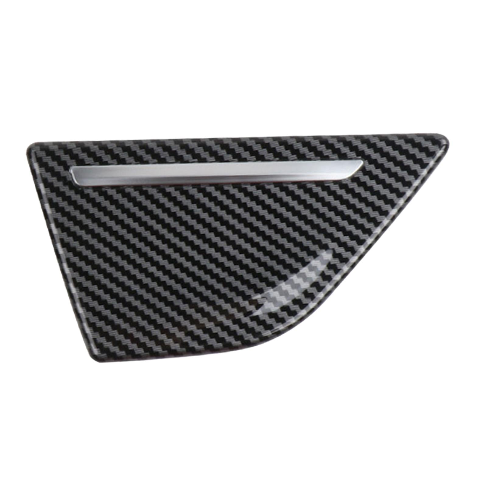 Ashtray Assembly Cover Decor Cover Accessories for BMW 730 7 Series carbon fiber pattern