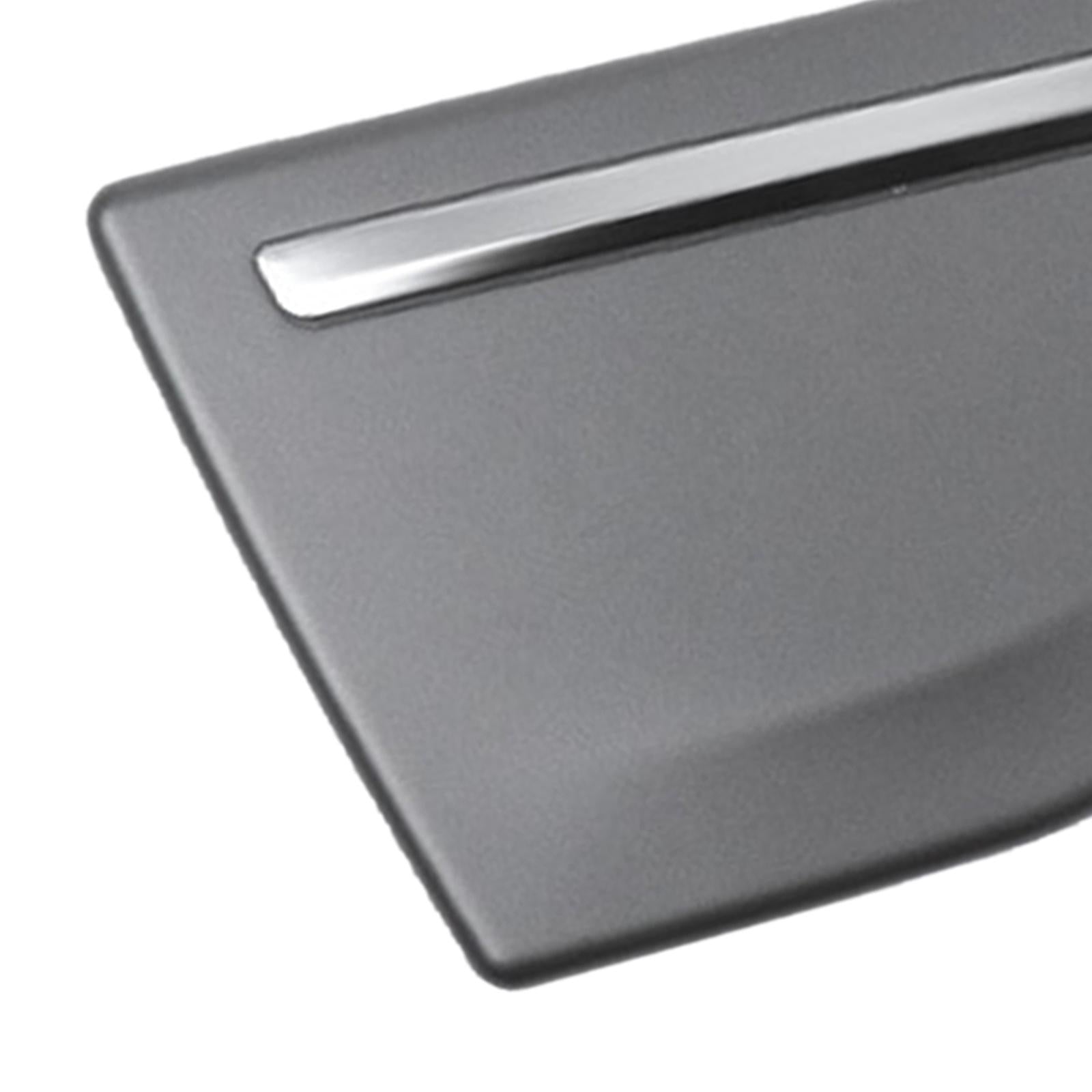 Ashtray Assembly Cover Decor Cover Accessories for BMW 730 7 Series Metal Gray