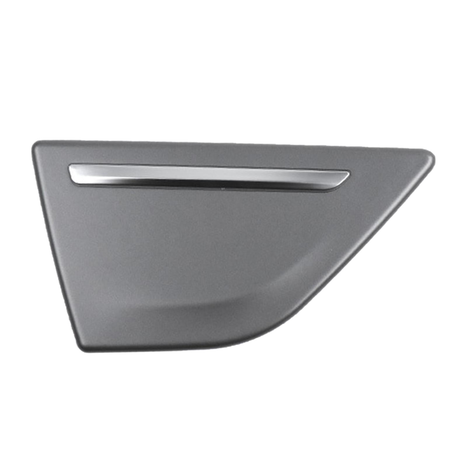 Ashtray Assembly Cover Decor Cover Accessories for BMW 730 7 Series Metal Gray