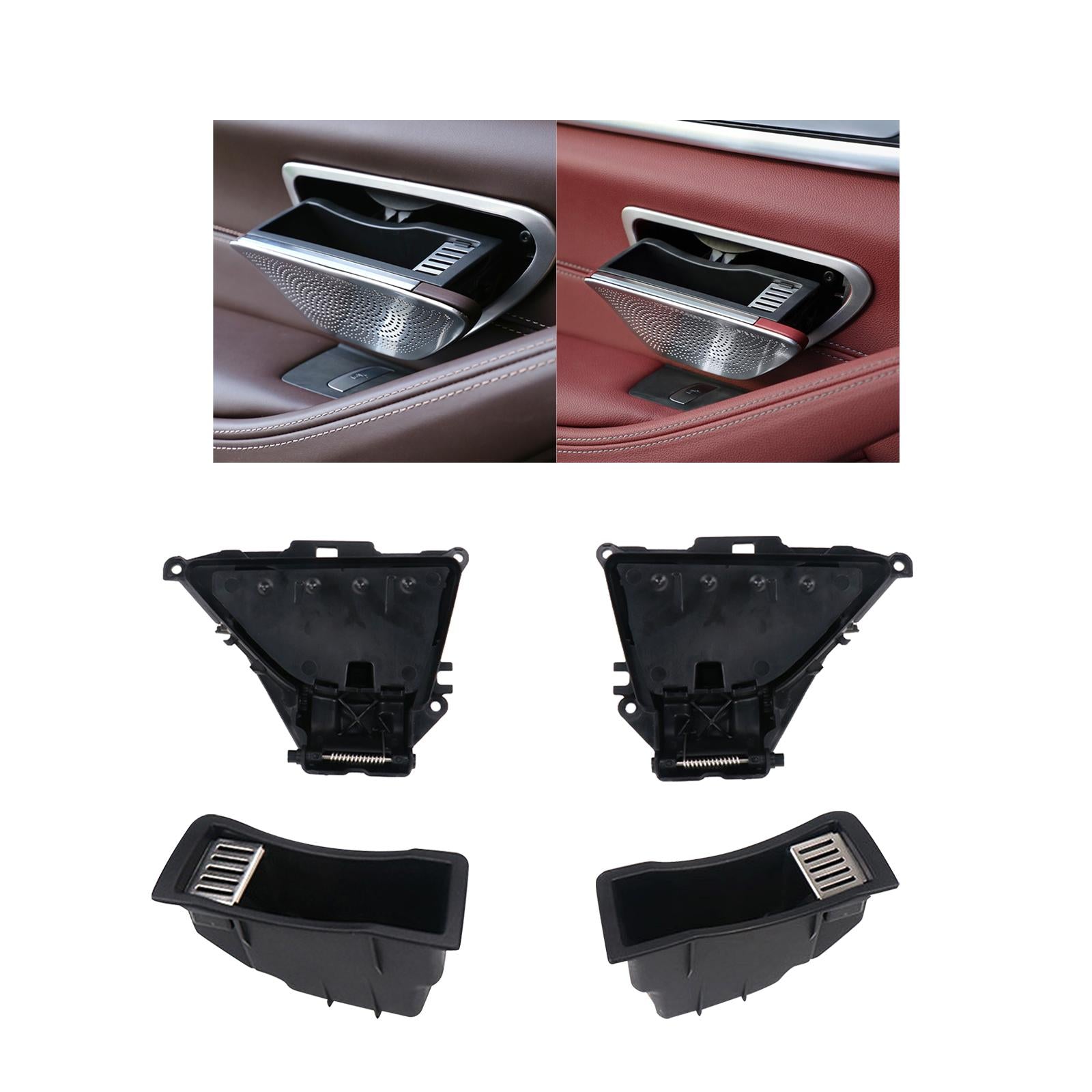 Car Ashtray Direct Replaces 105x40mm for BMW 5 Series 2015-2023 525 535 Ashtray cover L