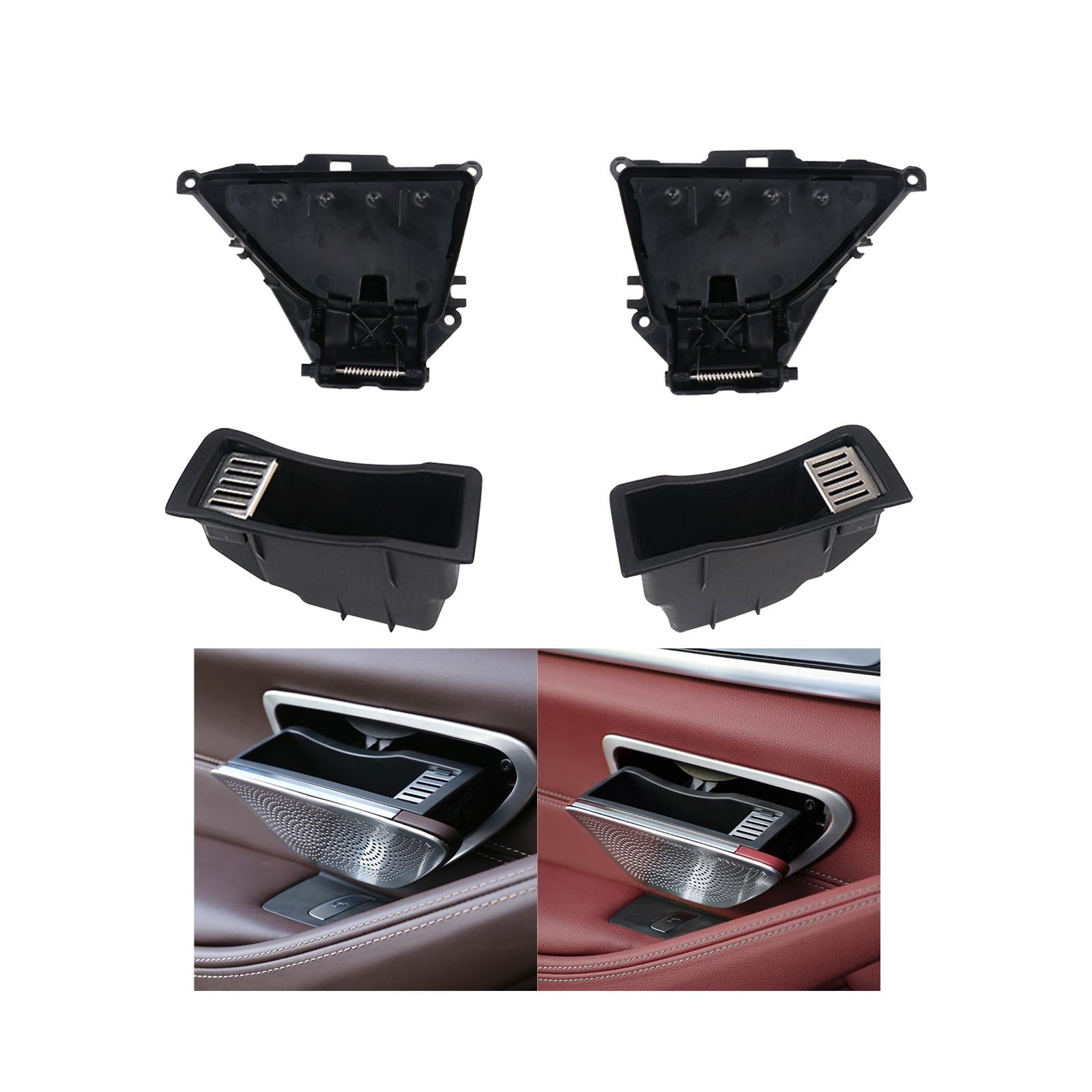 Car Rear Door Ashtrays Accessories for BMW 7 Series G12 Easy to Install Ashtray Box Left