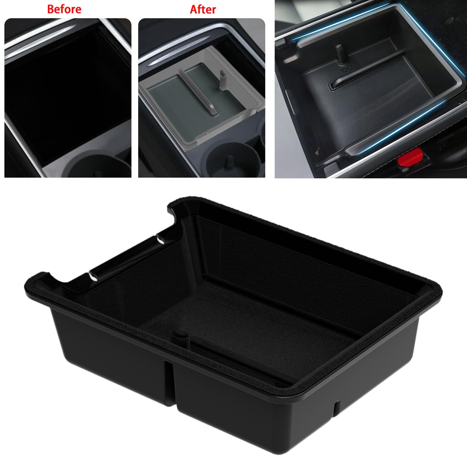 Centre Console Organizer Tray Replaces for Tesla Model 3 Y Professional Front