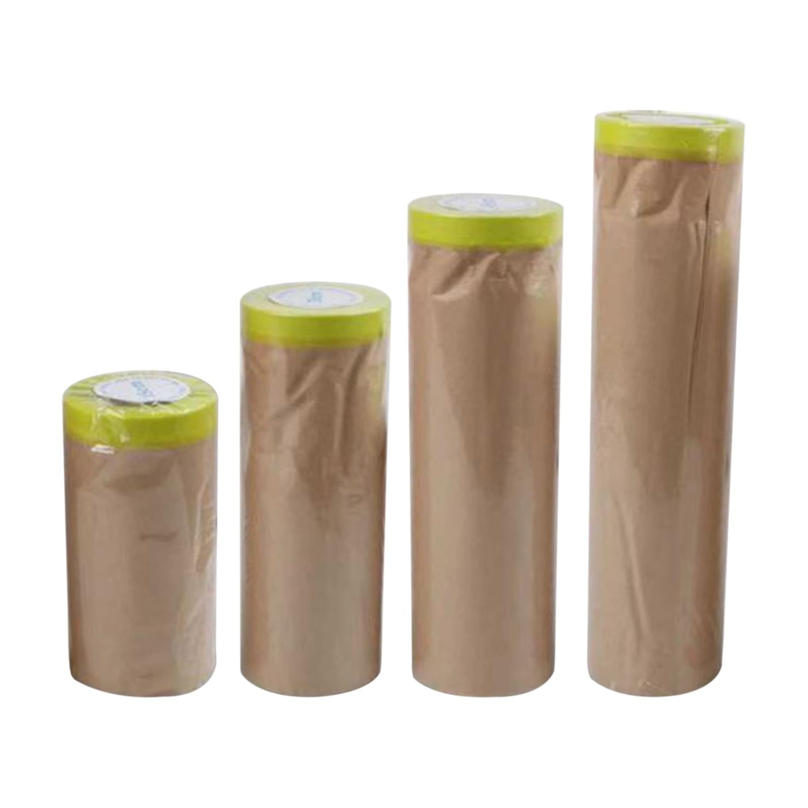 Pre Taped Masking Tape 15M Wall Treatment for Frames Cars and Auto Body 15cm