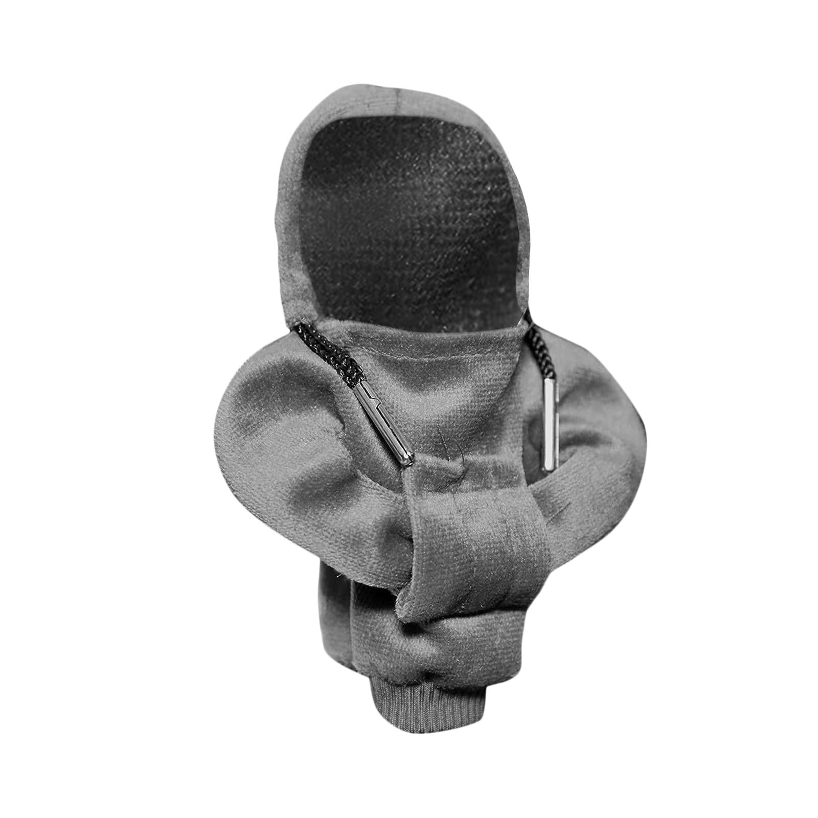 Automotive Gear Shifter Knob Cover Funny Hoodie Sweatshirt Shifter Protector