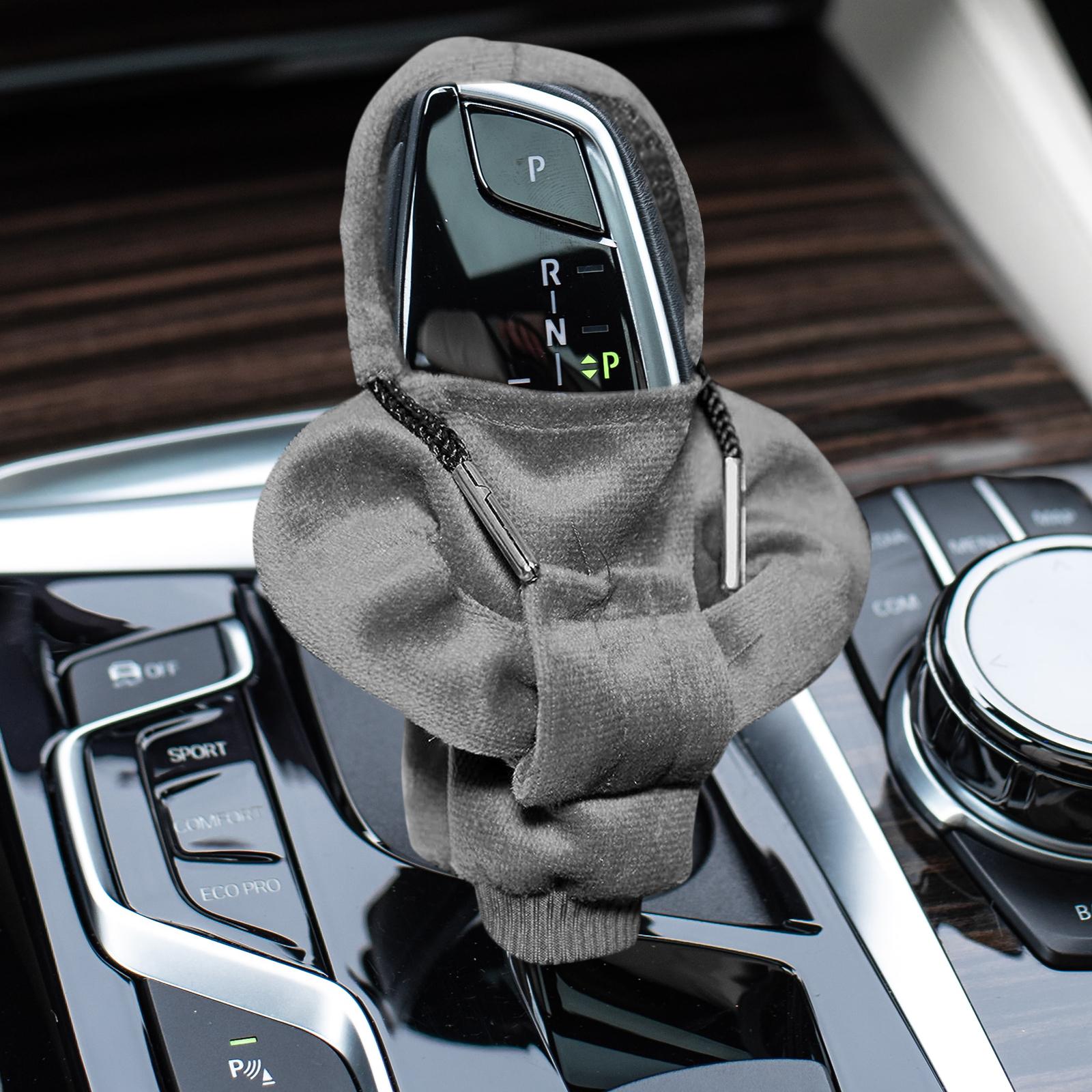 Automotive Gear Shifter Knob Cover Funny Hoodie Sweatshirt Shifter Protector