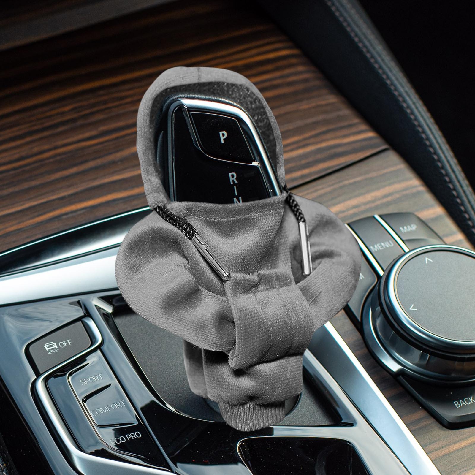 Automotive Gear Shifter Knob Cover Funny Hoodie Sweatshirt Shifter Protector