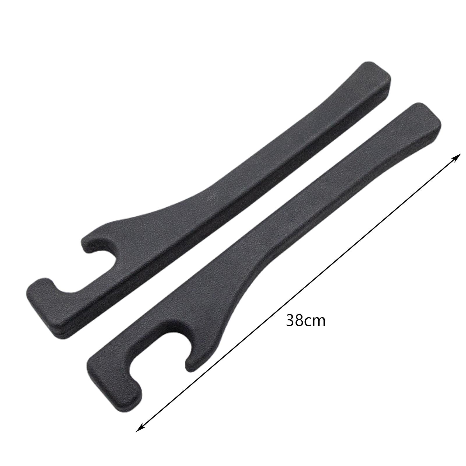 2 Pieces Car Seat Gap Filler Easy Installation for Cars Automobiles SUV Black