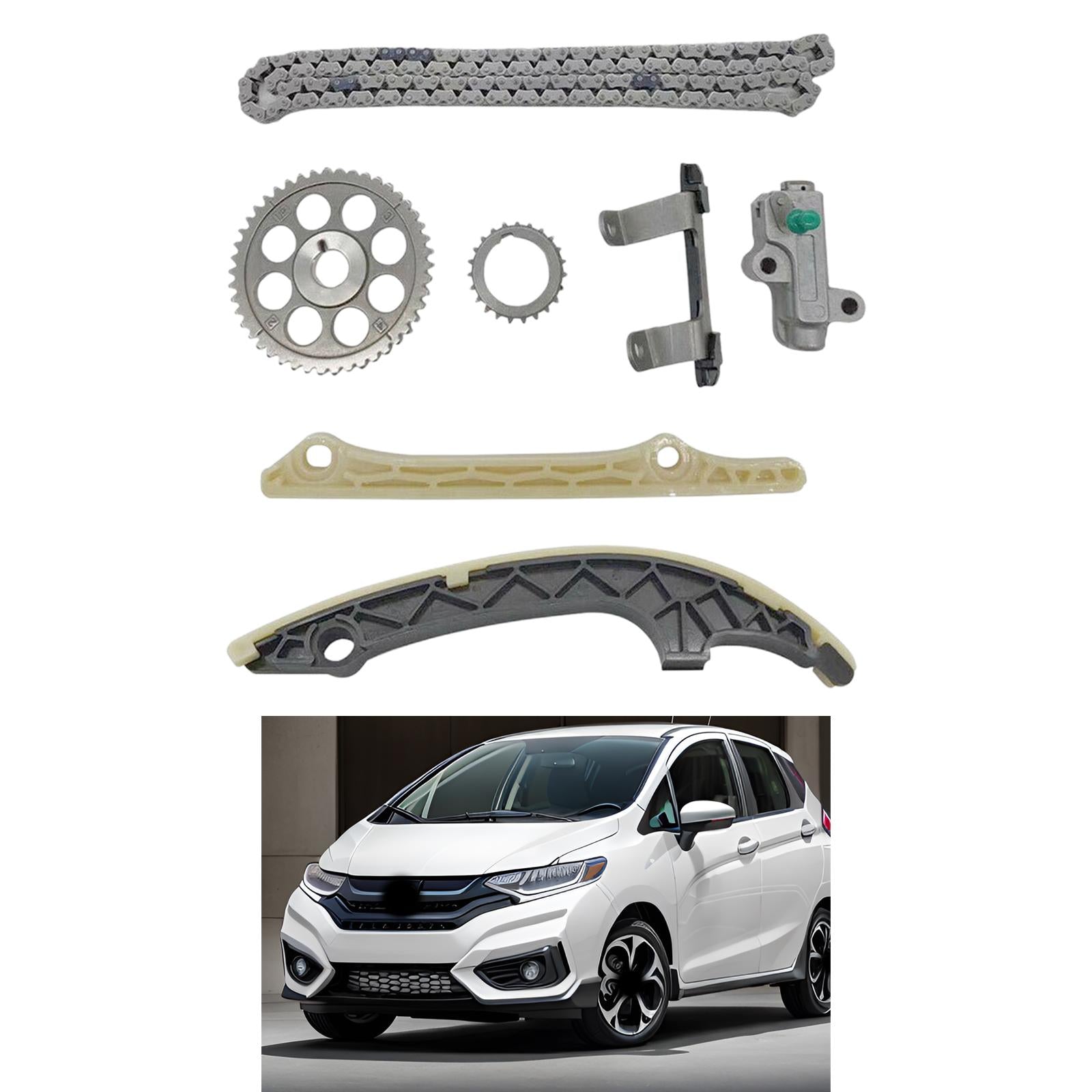 7x Timing Chain Kit Accessories 14510-5R1-003 for Honda RU1 GM6 Fit GK5