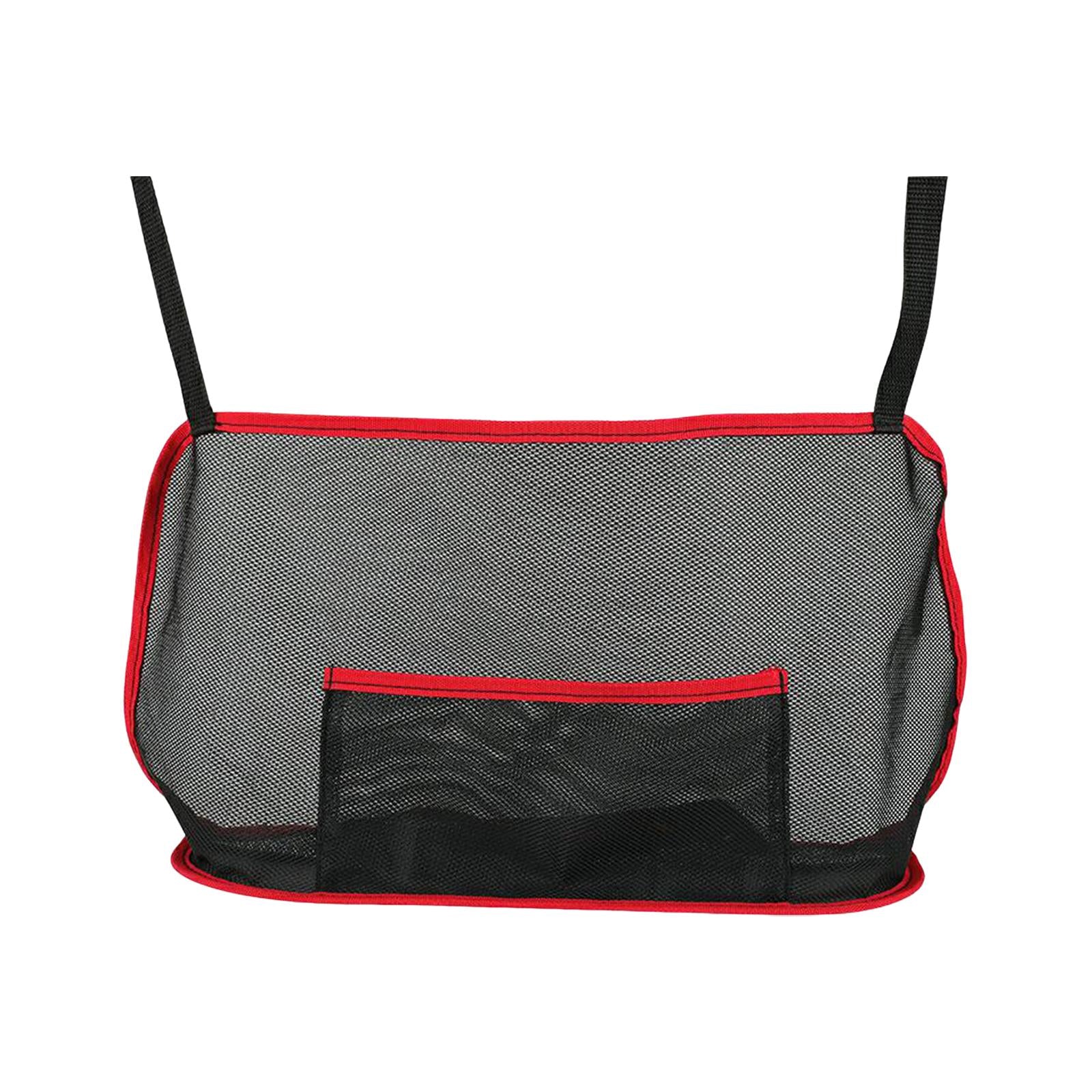 Car Purse Handbag Holder Between Seats Seat Back Organizer for Document Red