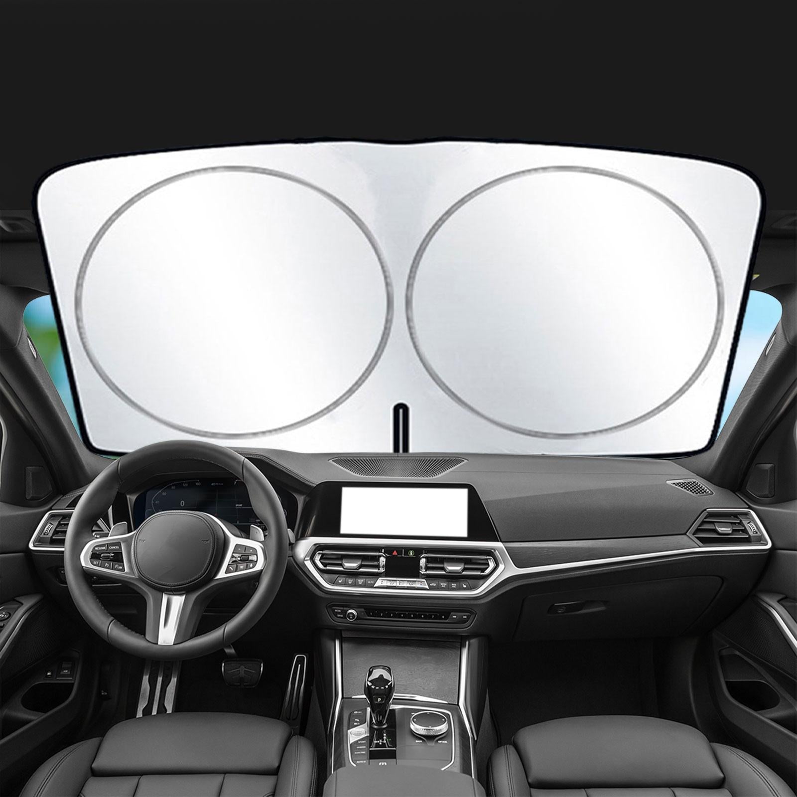 Car Windshield Sun Shade Sun Shield for Automotive Suvs Truck L
