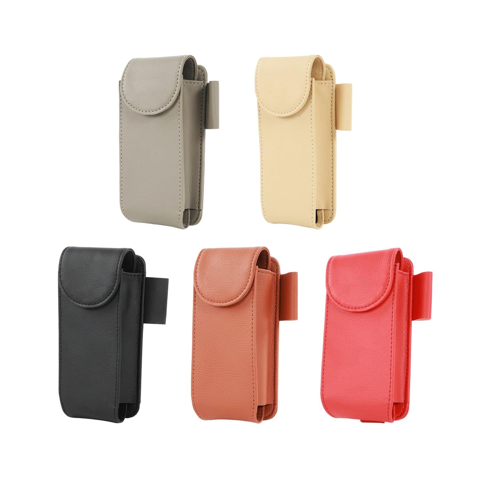 Sunglasses Holders for Car Sun Visor Universal for Automobile Truck SUV Grey