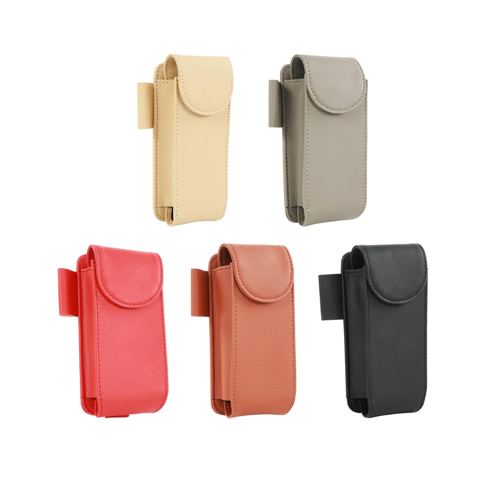 Sunglasses Holders for Car Sun Visor Universal for Automobile Truck SUV Grey