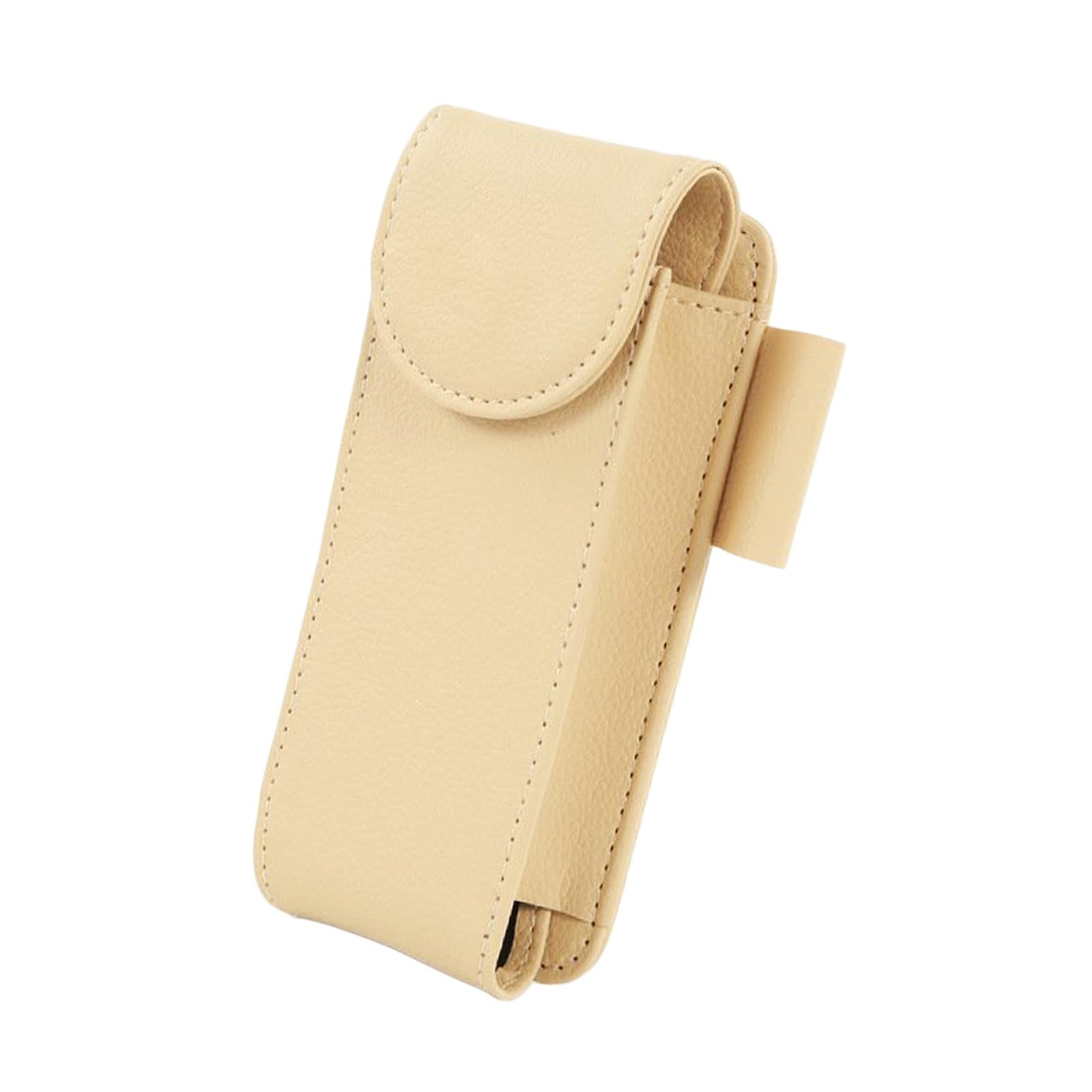 Sunglasses Holders for Car Sun Visor Universal for Automobile Truck SUV Beige