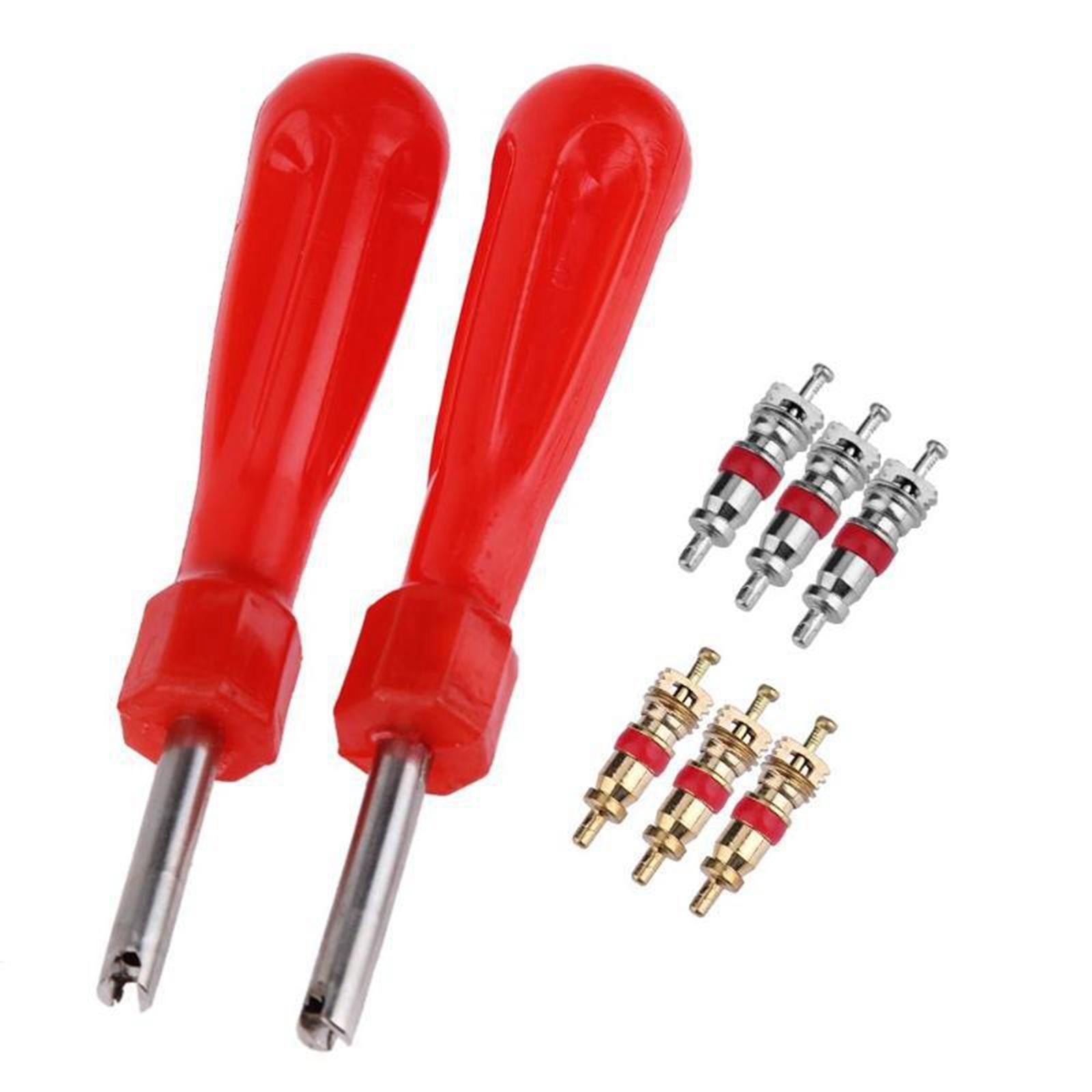 242 Pieces Valve Core Removal Tool Set Wheel Tyre Inner Tube Valve Remover