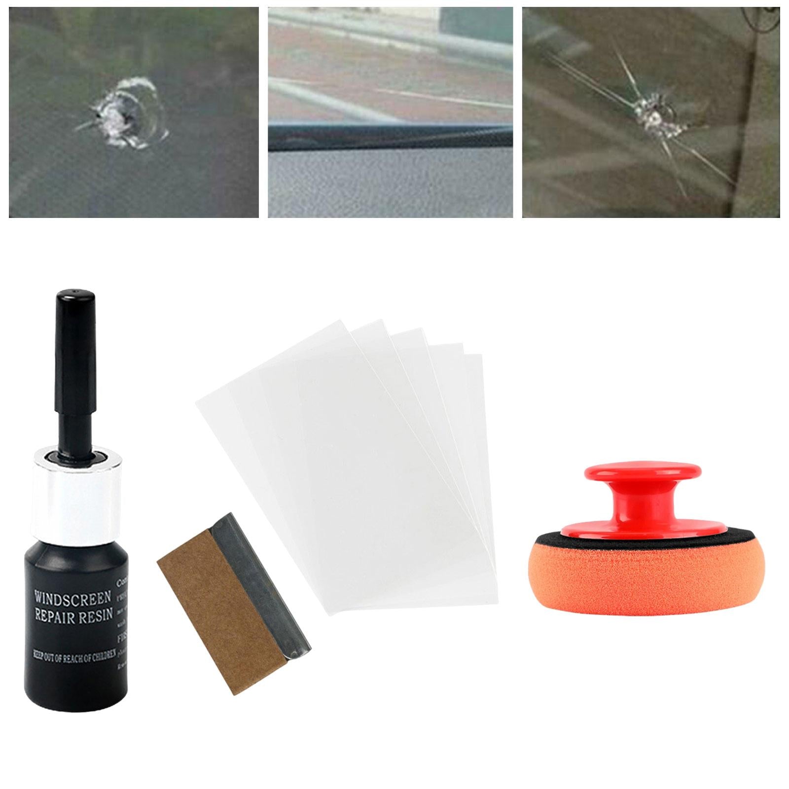 2xCar Windshield Crack Repair Kit Nano Fluid Filler for Star Shaped Crack