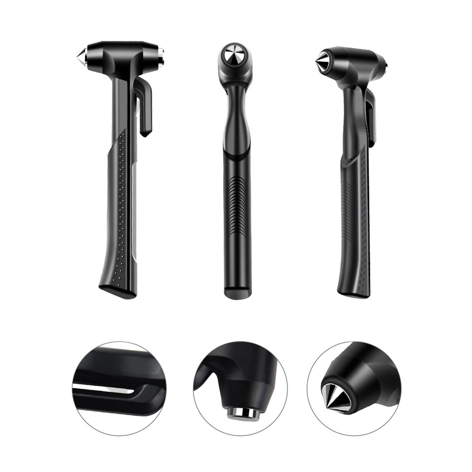 Car Safety Hammer Compact 2 in 1 Seatbelt Cutter for Window Car Vehicle