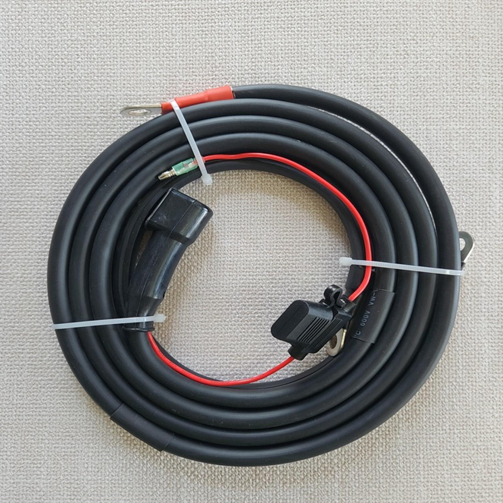 Between Battery and Starter Motor Cable Wire Harness Durable Connection Wire