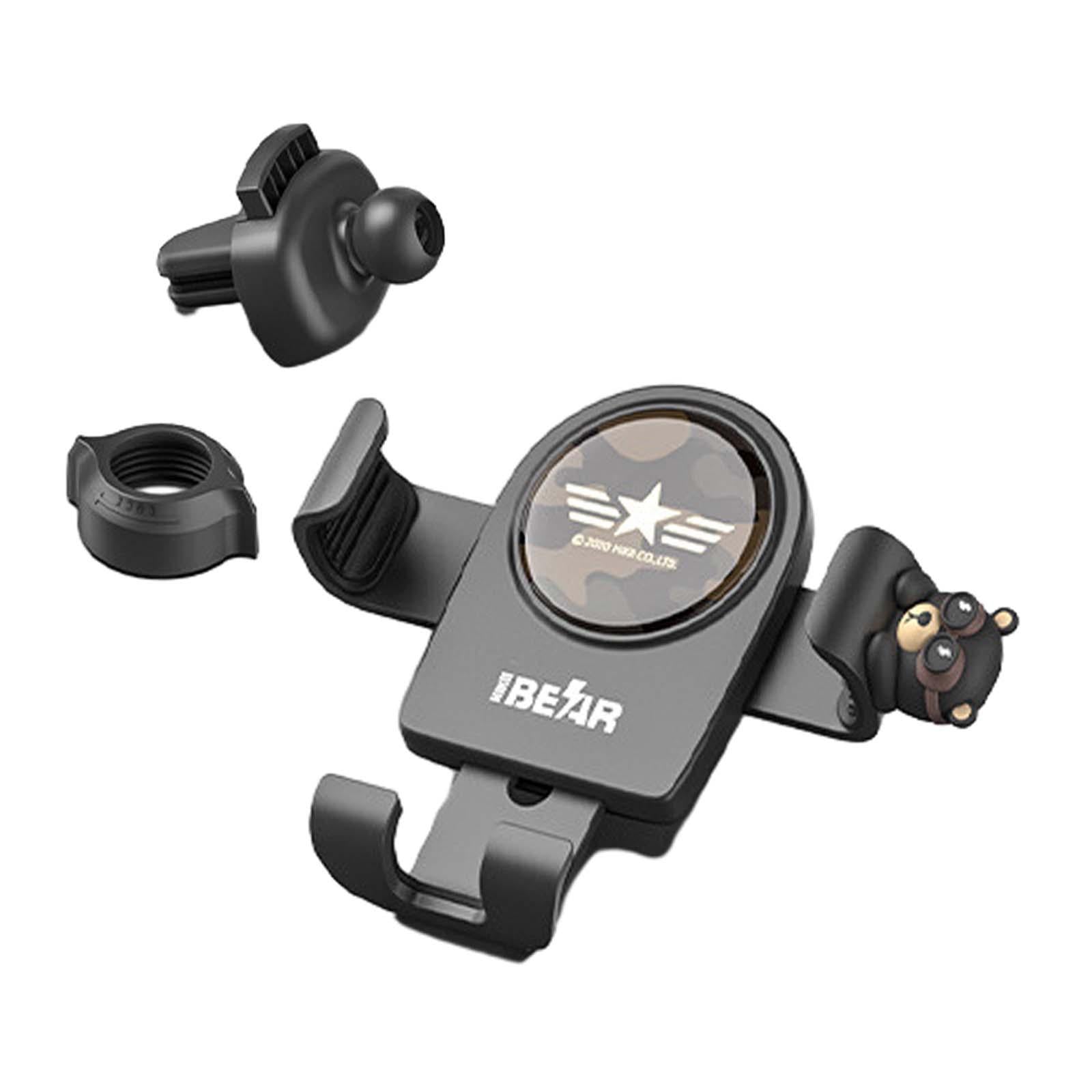 Car Vent Phone Mount Gravity Creative Adjustable Lovely Cartoon Phone Holder