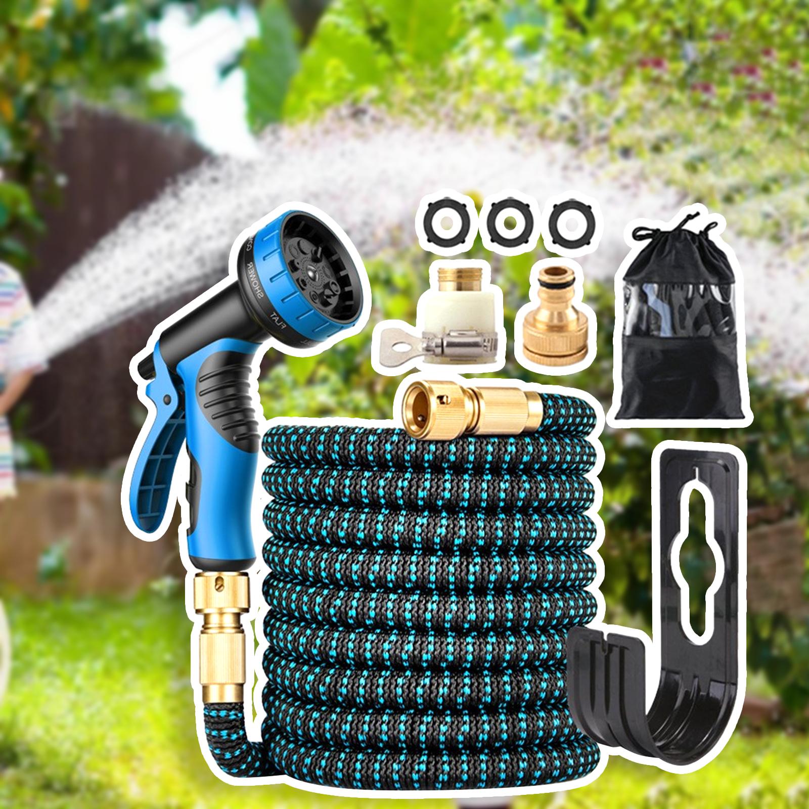Expandable Garden Pipe Hose 30M Long for Outdoor Auto Cleaning Gardening
