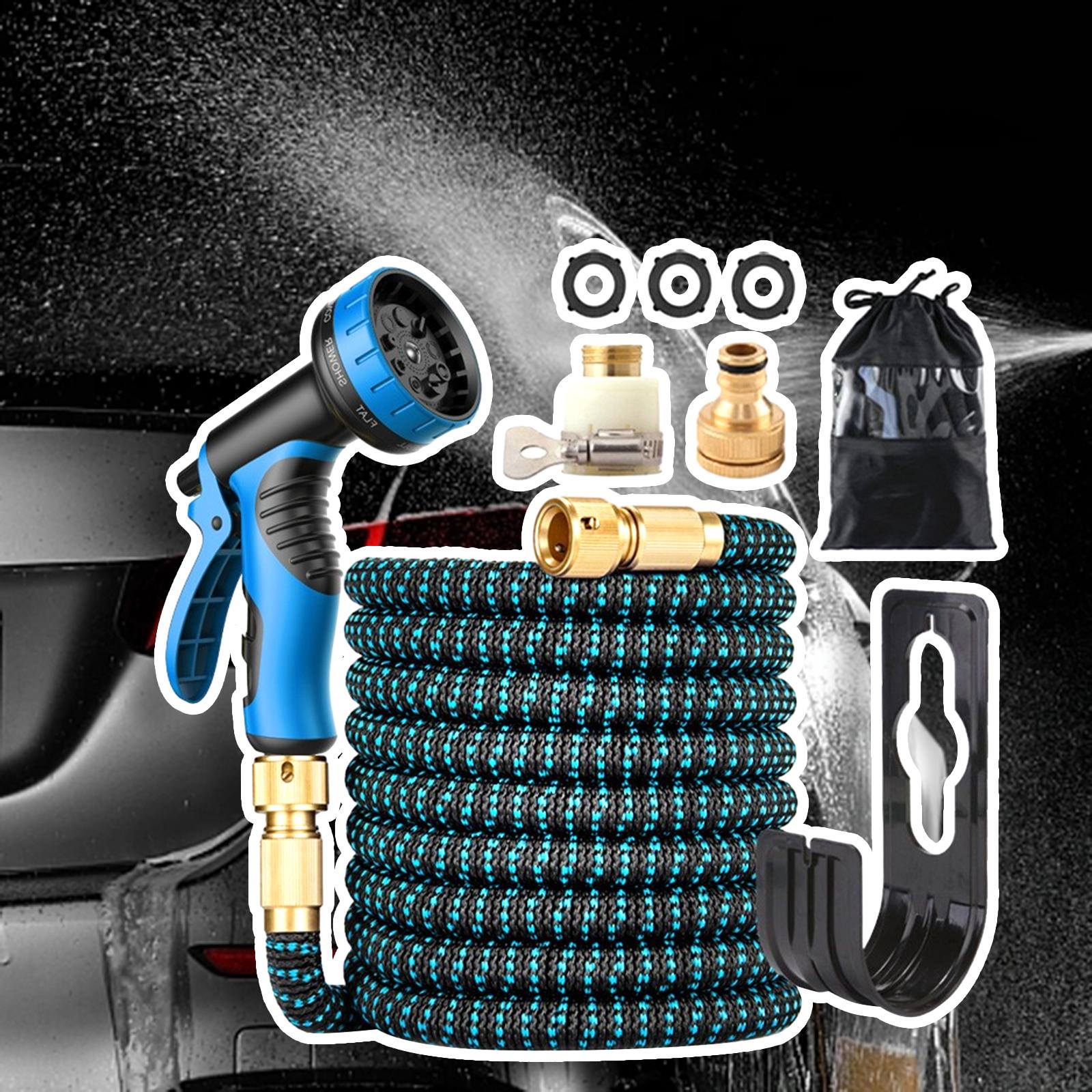 Expandable Garden Pipe Hose 30M Long for Outdoor Auto Cleaning Gardening