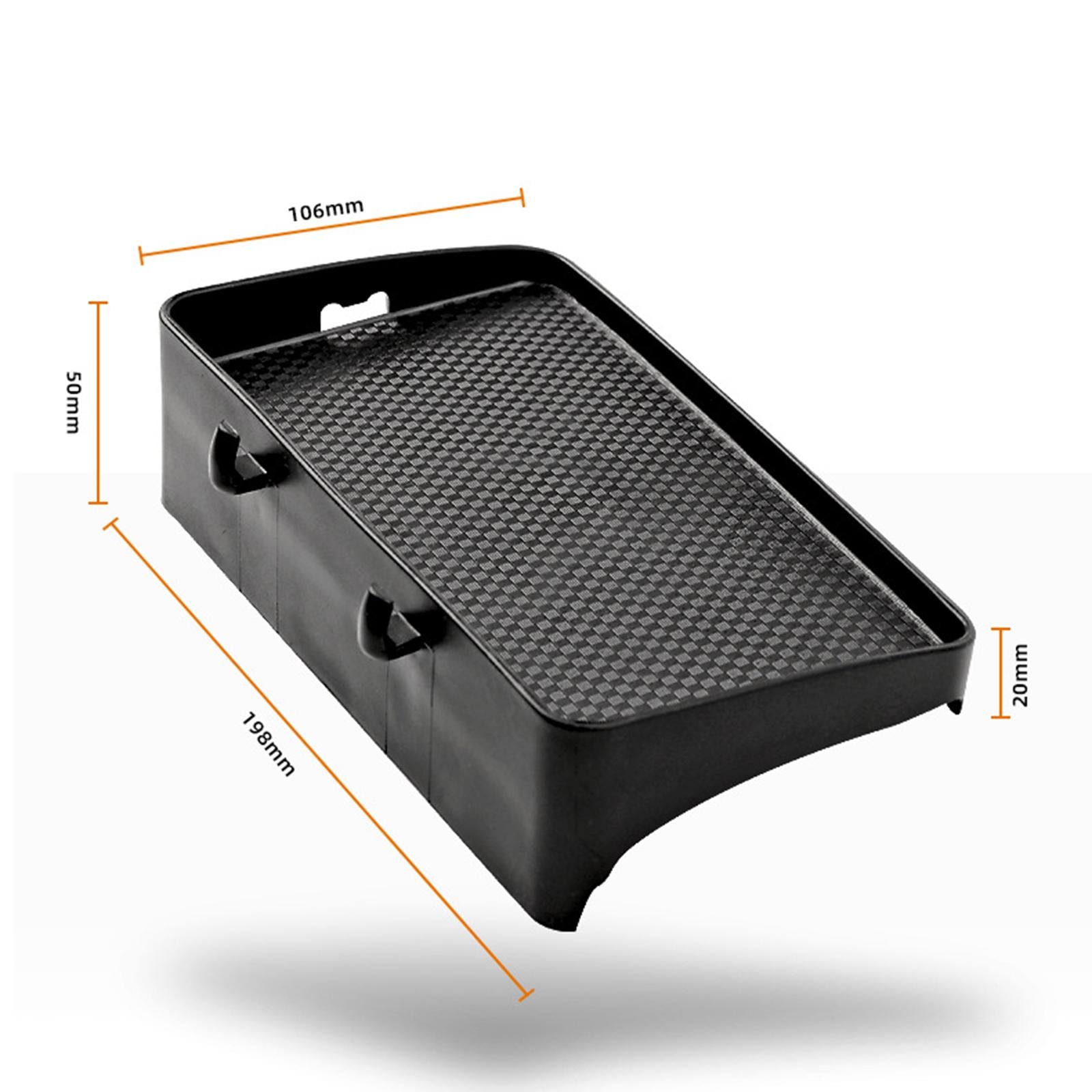 Center Console Storage Box Anti Slip for Tesla Model Y 3 Auto Accessory