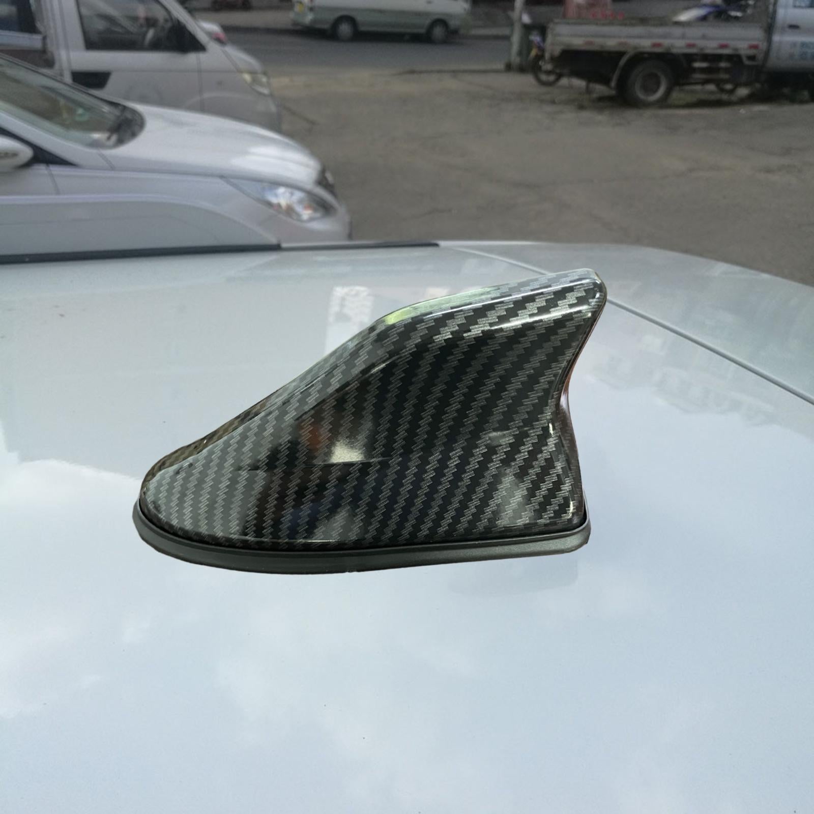 Shark Fin Antenna Car Antenna Decorative Roof Antenna for Van Auto Trunk