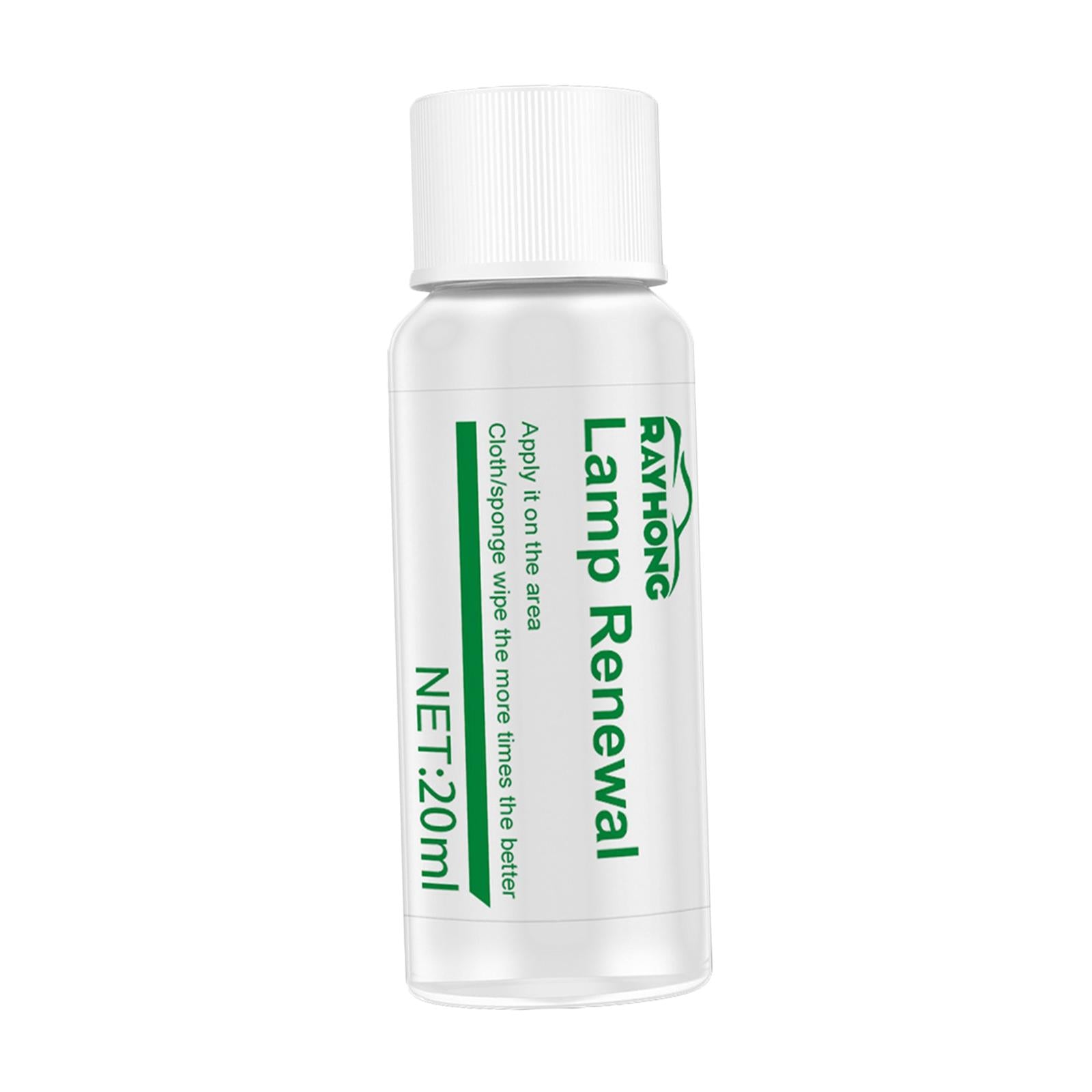 Headlight Polisher Restorer for Lights Car Windows Brake Lights 20ml